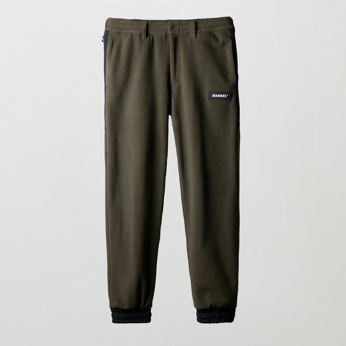 BANDEL GOLF フリースウォーム リブパンツ KHAKI