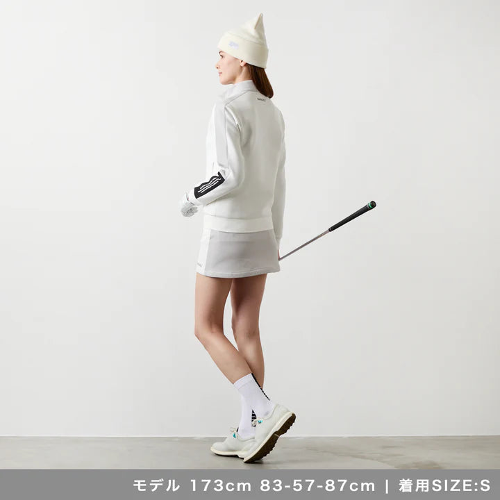 BANDEL GOLF  ウィメンズ スタンドカラー スウィッチ ジップブルゾン