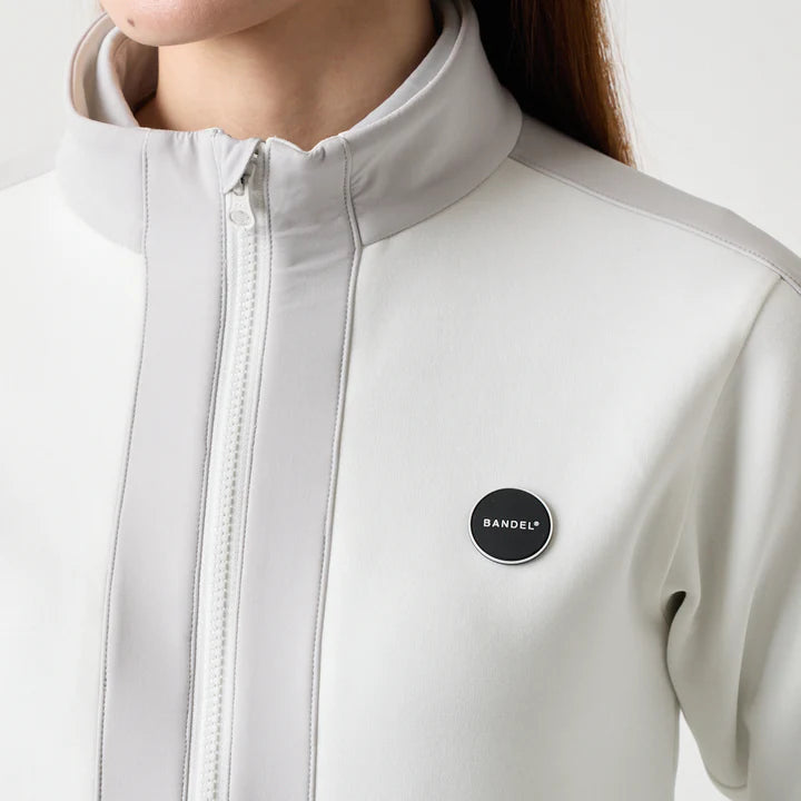 BANDEL GOLF  ウィメンズ スタンドカラー スウィッチ ジップブルゾン