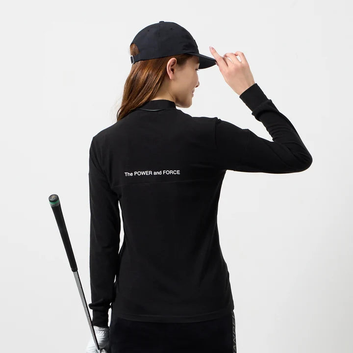 BANDEL GOLF ウィメンズ L/S ニットモックネック