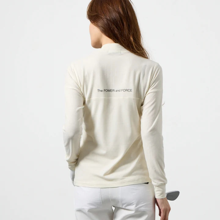 BANDEL GOLF ウィメンズ L/S ニットモックネック