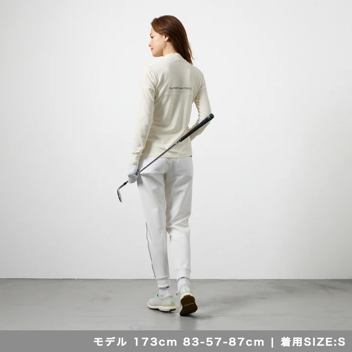 BANDEL GOLF ウィメンズ L/S ニットモックネック