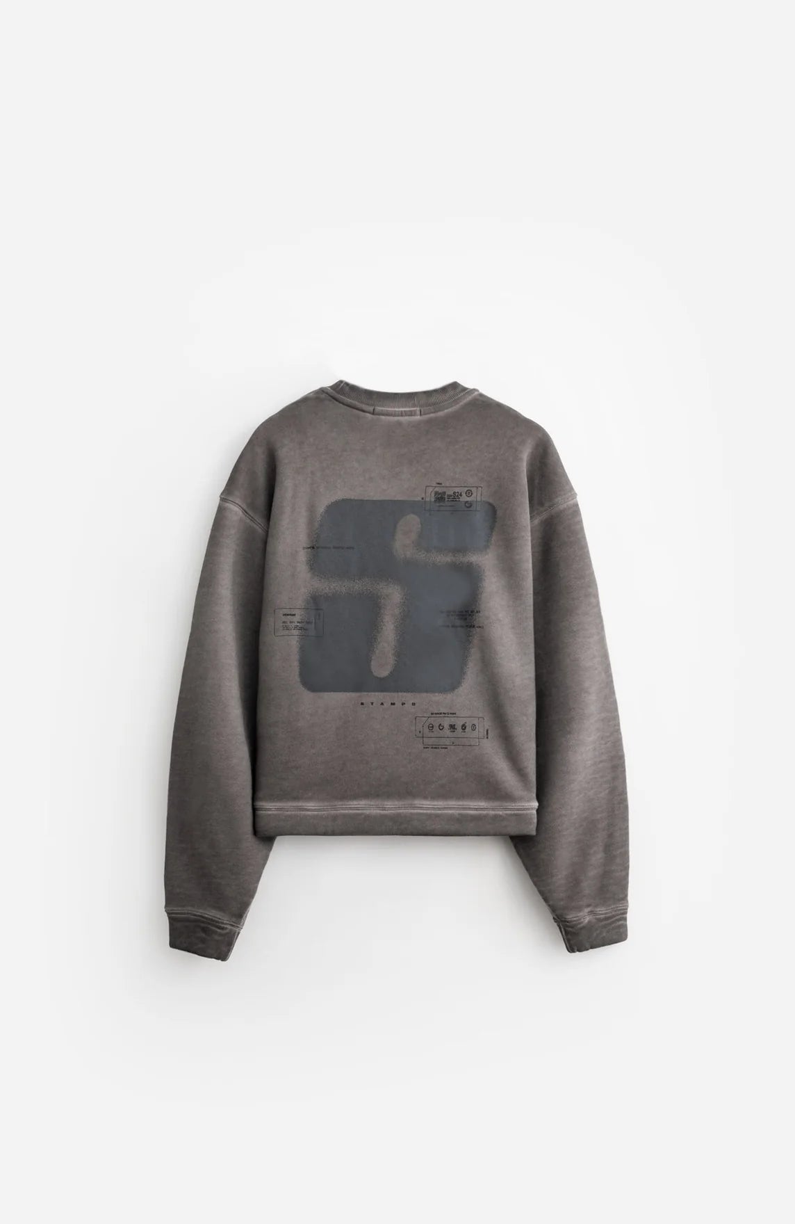 S24 Transit Cropped Crew Neck SLA-M3370SW クルーネック スウェット / ROCK TAUPE