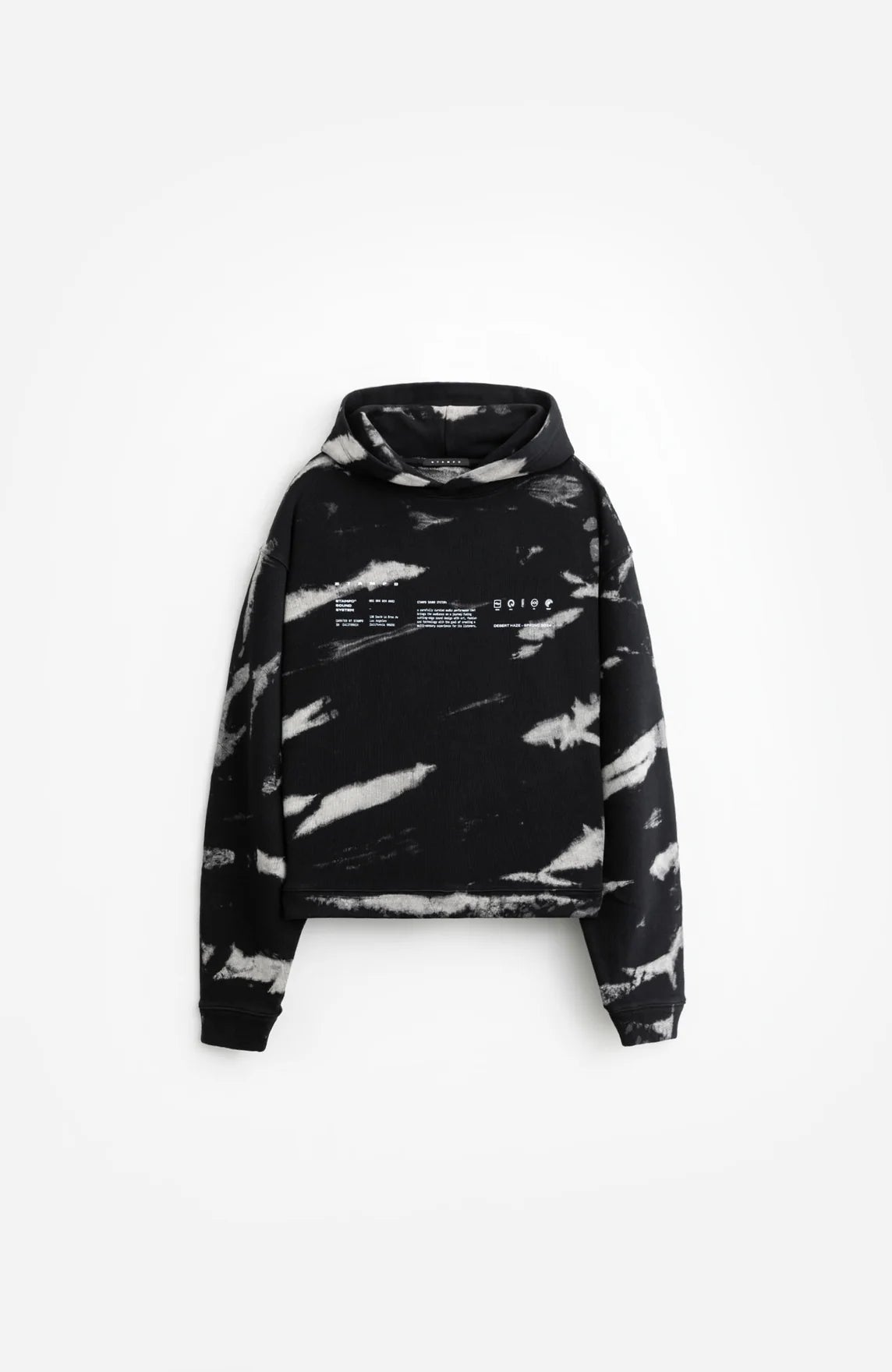 Stampd Sound System Tie Dye Cropped Hoodie SLA-M3378HD フーディー / Zebra Tie Dye