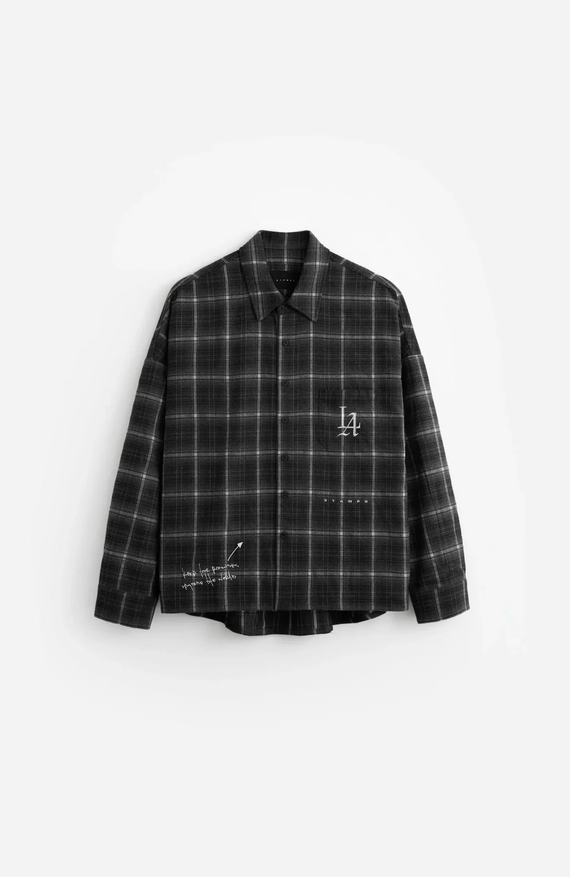 STAMPD LA 001 Plaid Buttondown