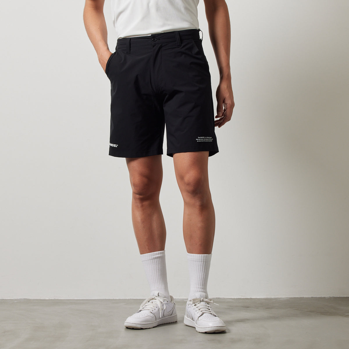 BANDEL GOLF VENTILATION WOVEN HALF PANTS