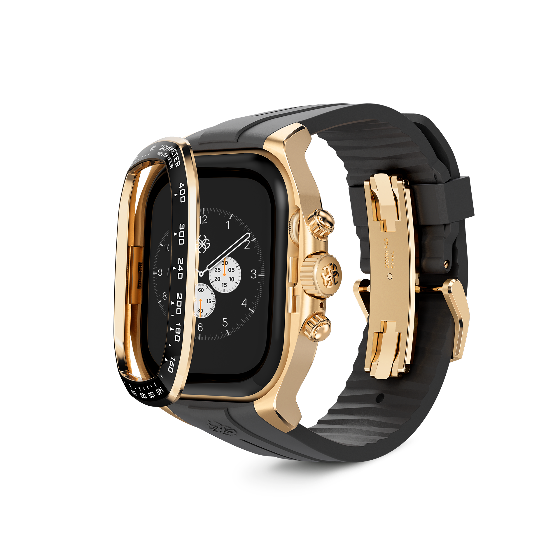 GOLDEN CONCEPT ゴールデンコンセプト Apple Watch Case / CRS46 Gold