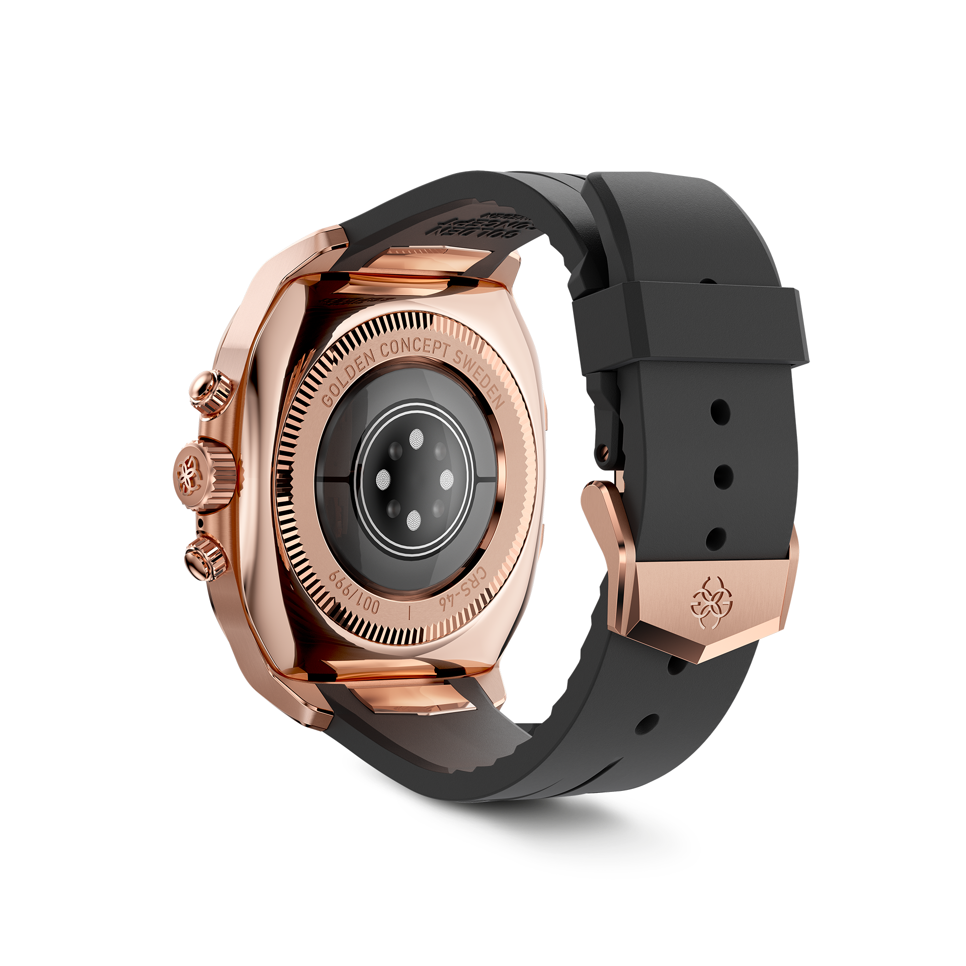 GOLDEN CONCEPT ゴールデンコンセプト Apple Watch Case - CRS46 Rose Gold ローズゴールド