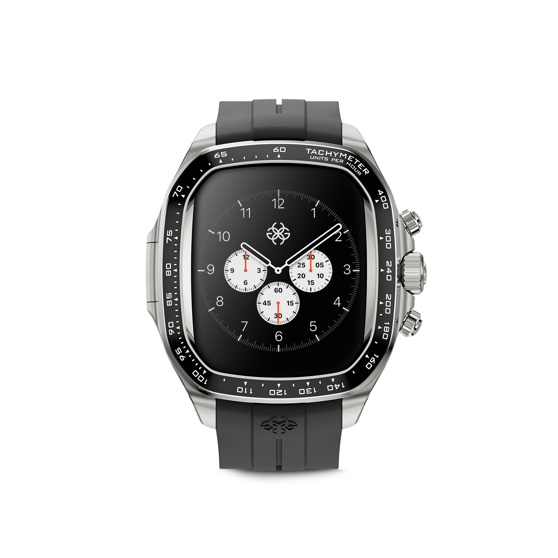 GOLDEN CONCEPT ゴールデンコンセプト Apple Watch Case - CRS46 Silver シルバー