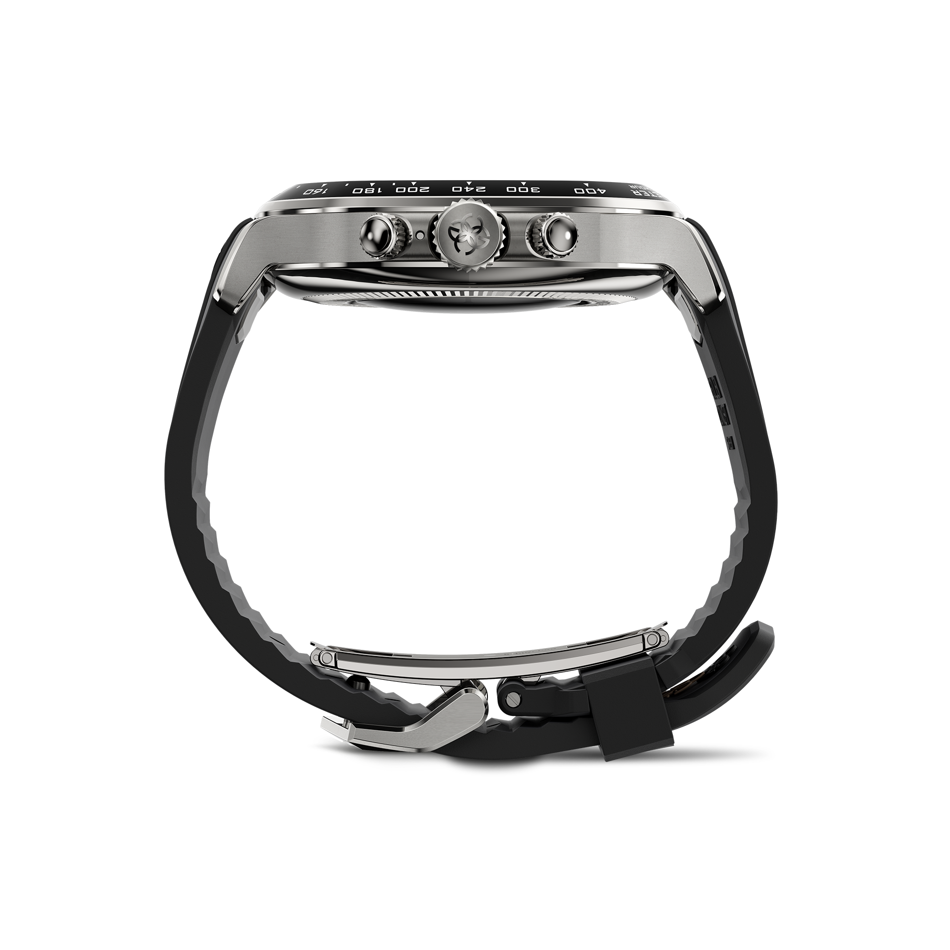 GOLDEN CONCEPT ゴールデンコンセプト Apple Watch Case - CRS46 Silver シルバー