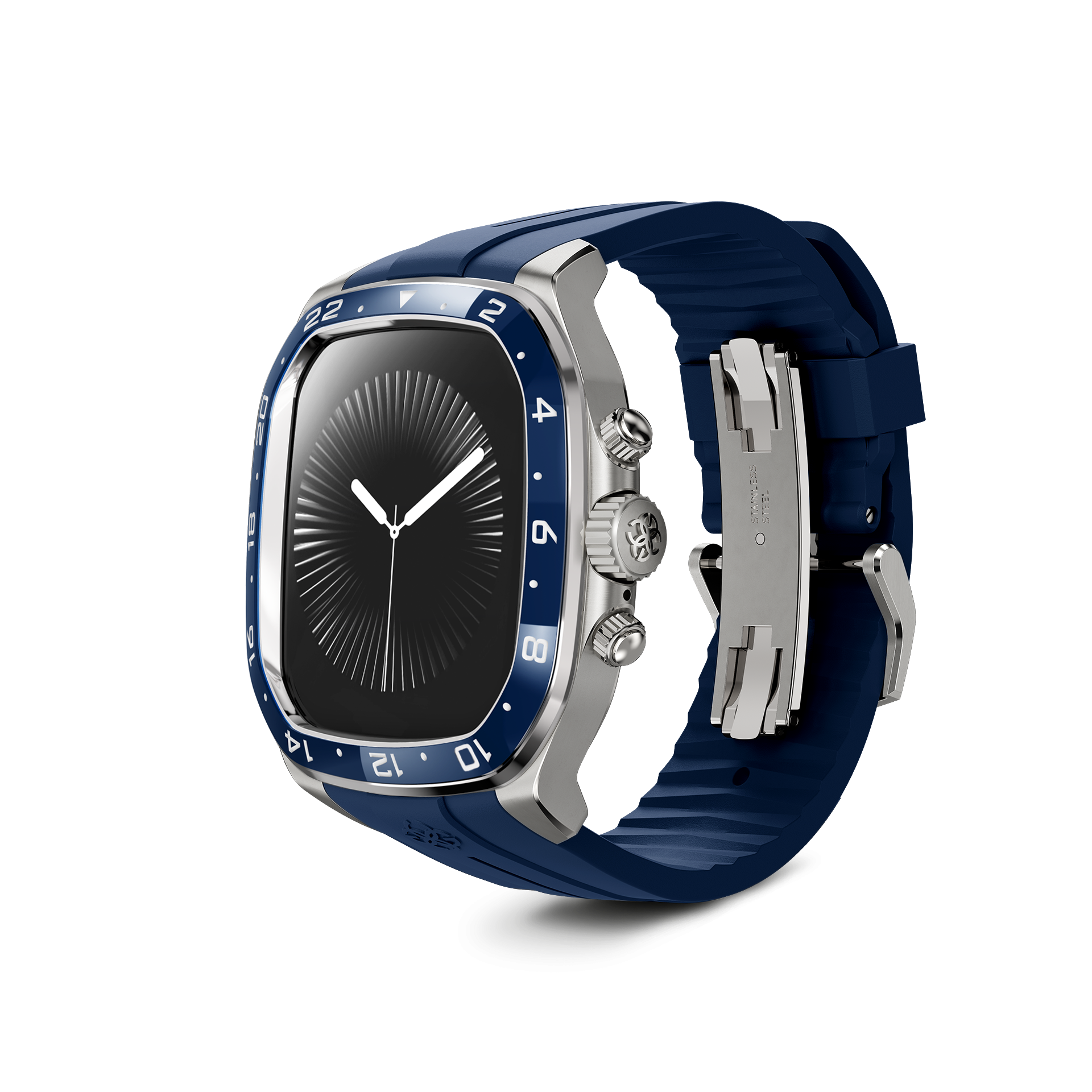GOLDEN CONCEPT ゴールデンコンセプト Apple Watch Case / CRCS46 Blue/Blue ブルー