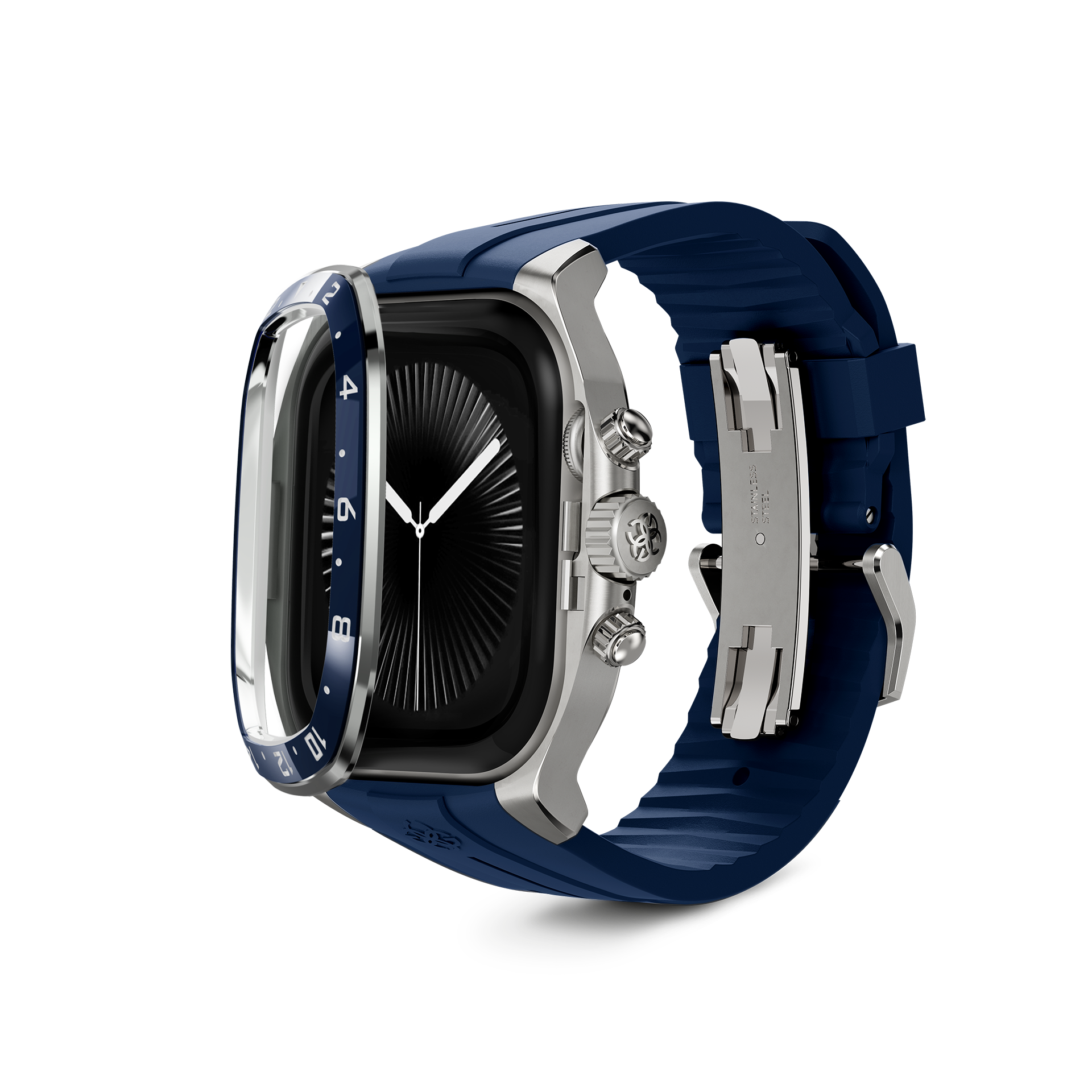GOLDEN CONCEPT ゴールデンコンセプト Apple Watch Case / CRCS46 Blue/Blue ブルー