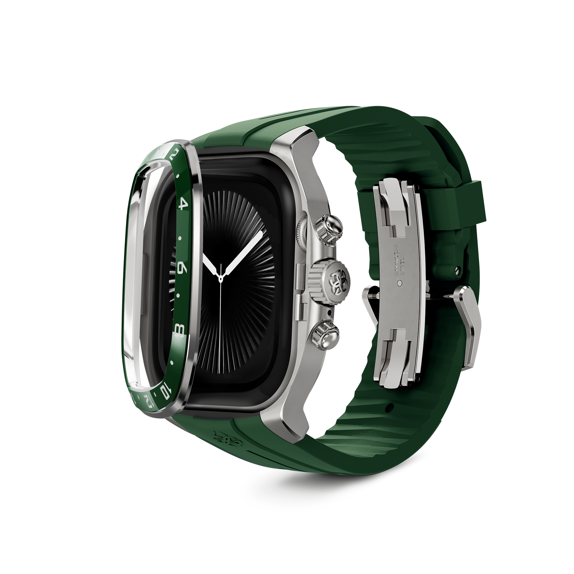GOLDEN CONCEPT ゴールデンコンセプト Apple Watch Case / CRCS46 Green/Green グリーン