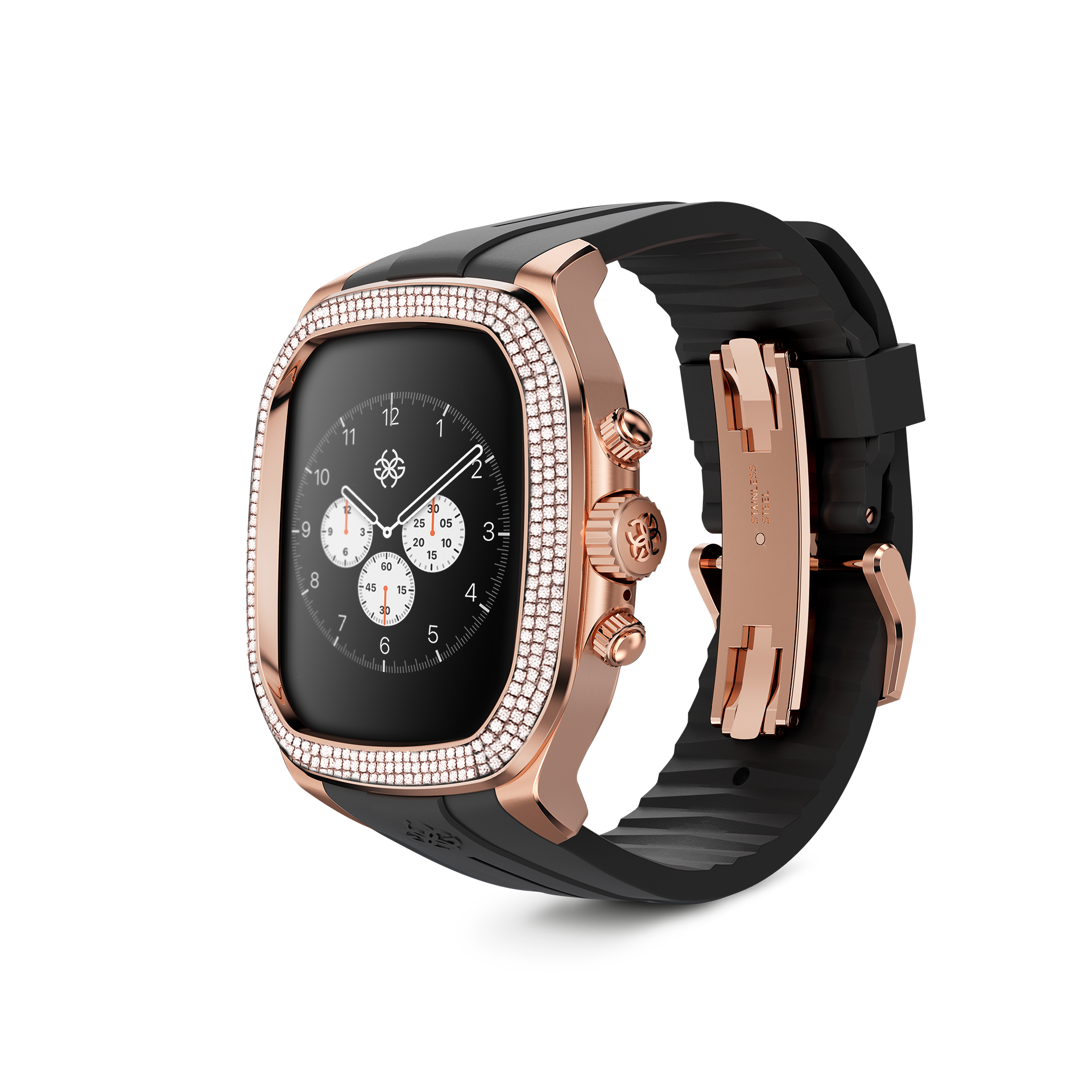 GOLDEN CONCEPT ゴールデンコンセプト Apple Watch Case - CRSD46 Rose Gold