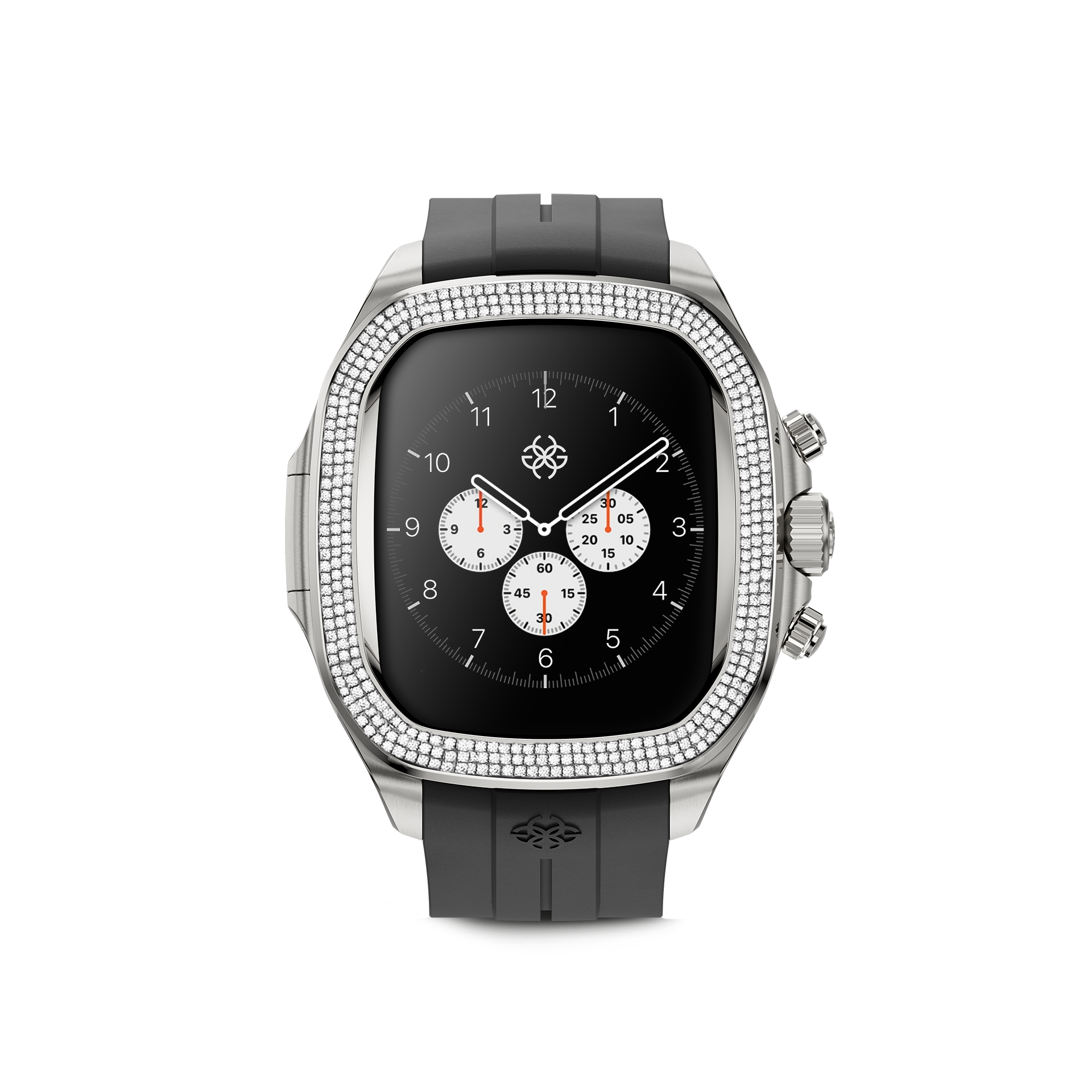 GOLDEN CONCEPT ゴールデンコンセプト Apple Watch Case - CRSD46 Silver