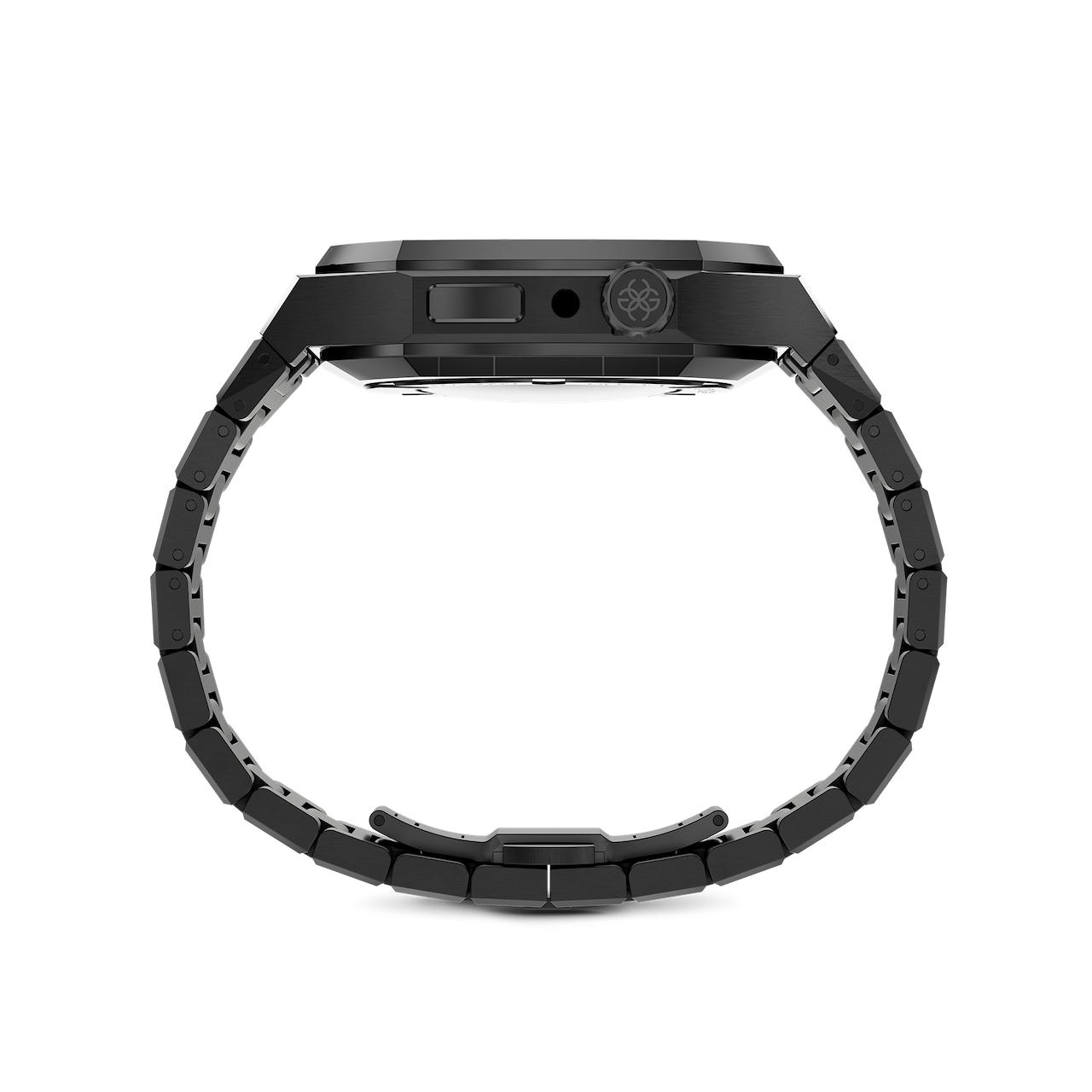 GOLDEN CONCEPT ゴールデンコンセプト Apple Watch Case - EVD45 - Black ブラック