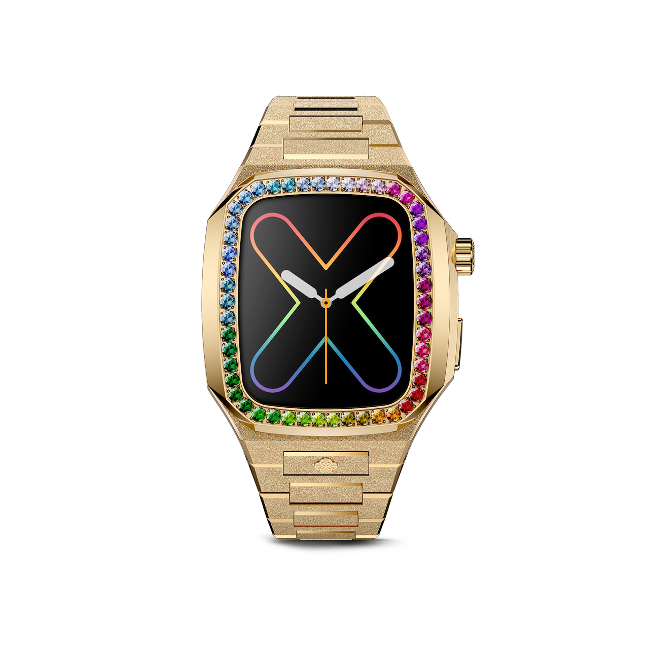 GOLDEN CONCEPT ゴールデンコンセプト Apple Watch Case - EVF41 - RAINBOW Gold レインボー ゴールド