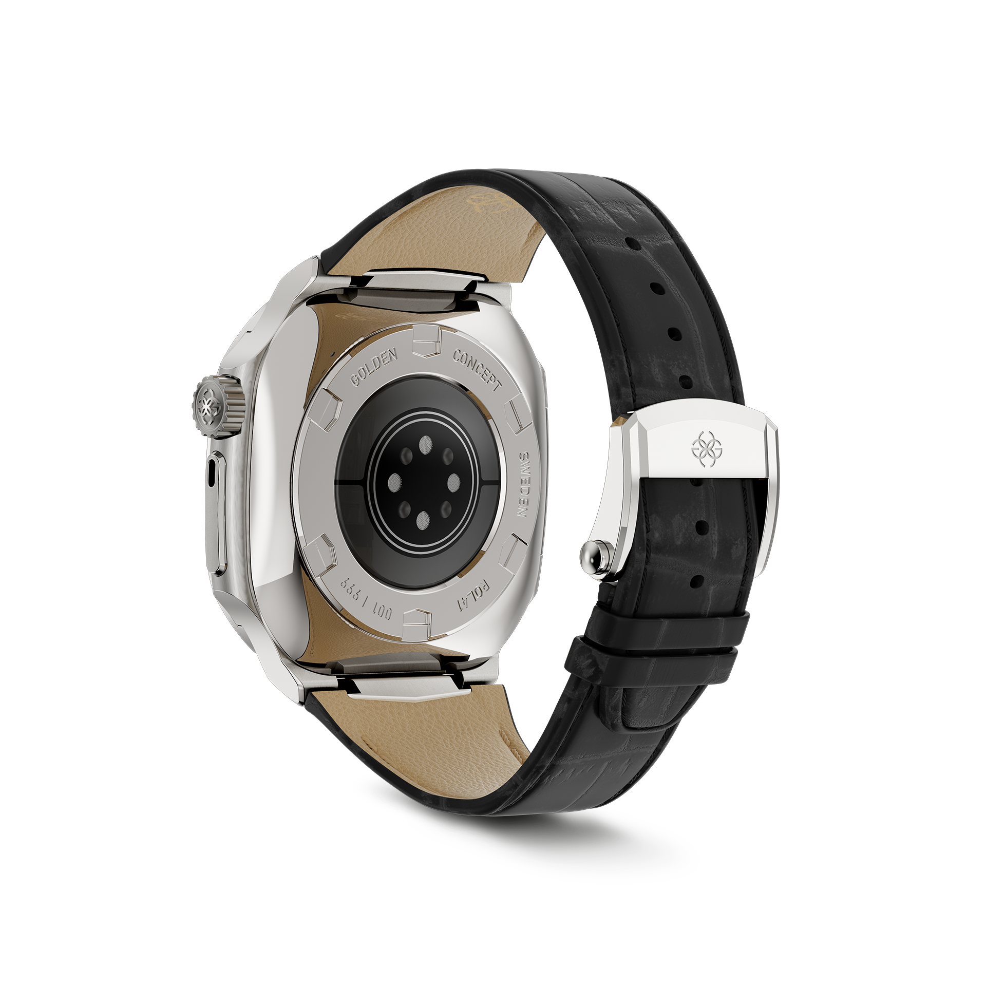 GOLDEN CONCEPT ゴールデンコンセプト Apple Watch Case - ROL41 - Silver