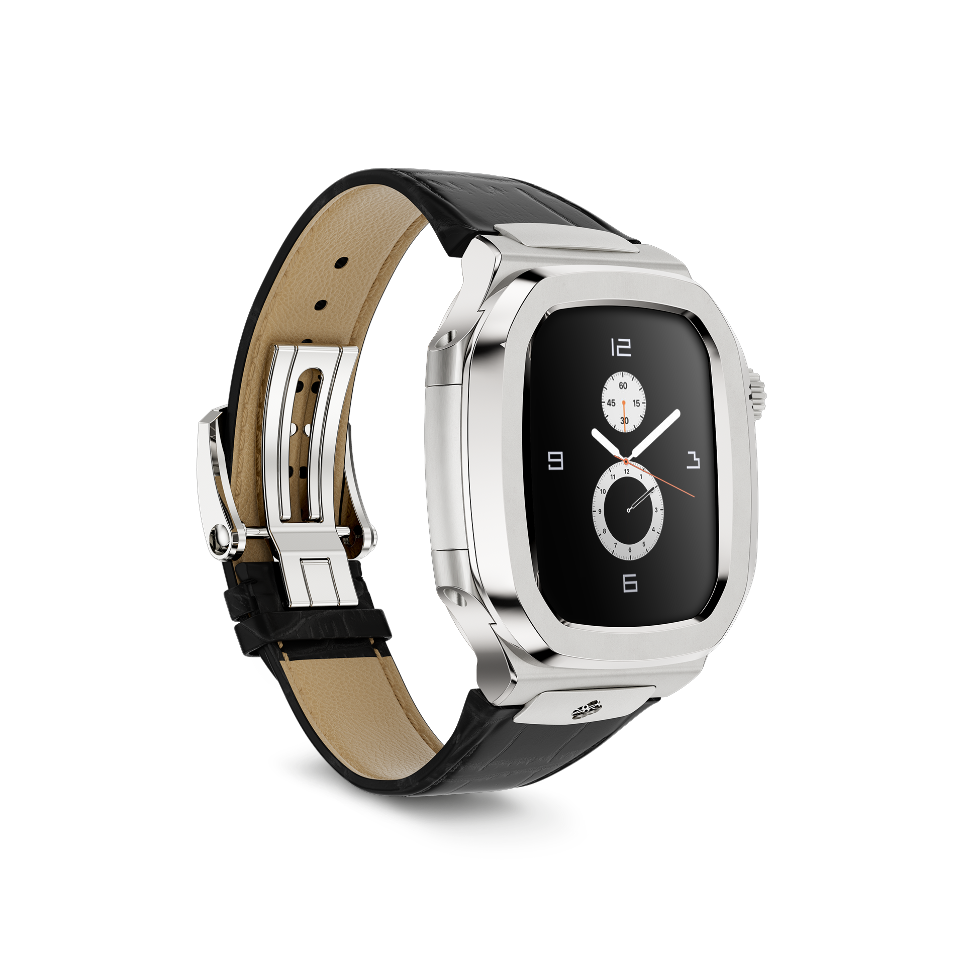 GOLDEN CONCEPT ゴールデンコンセプト Apple Watch Case - ROL41 - Silver