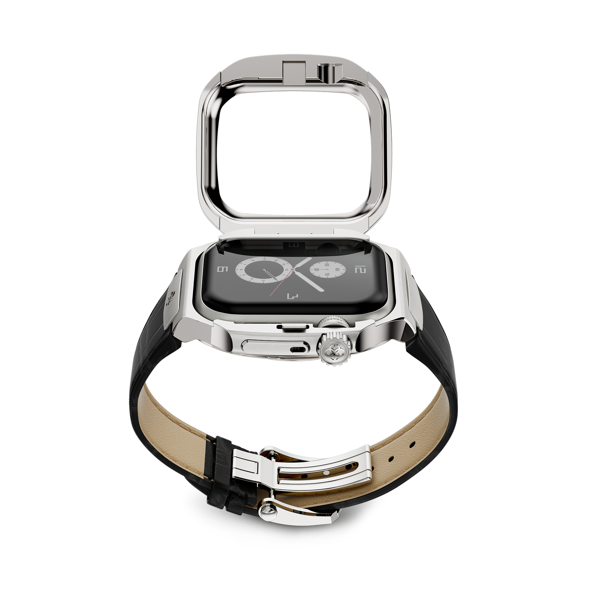 GOLDEN CONCEPT ゴールデンコンセプト Apple Watch Case - ROL41 - Silver シルバー