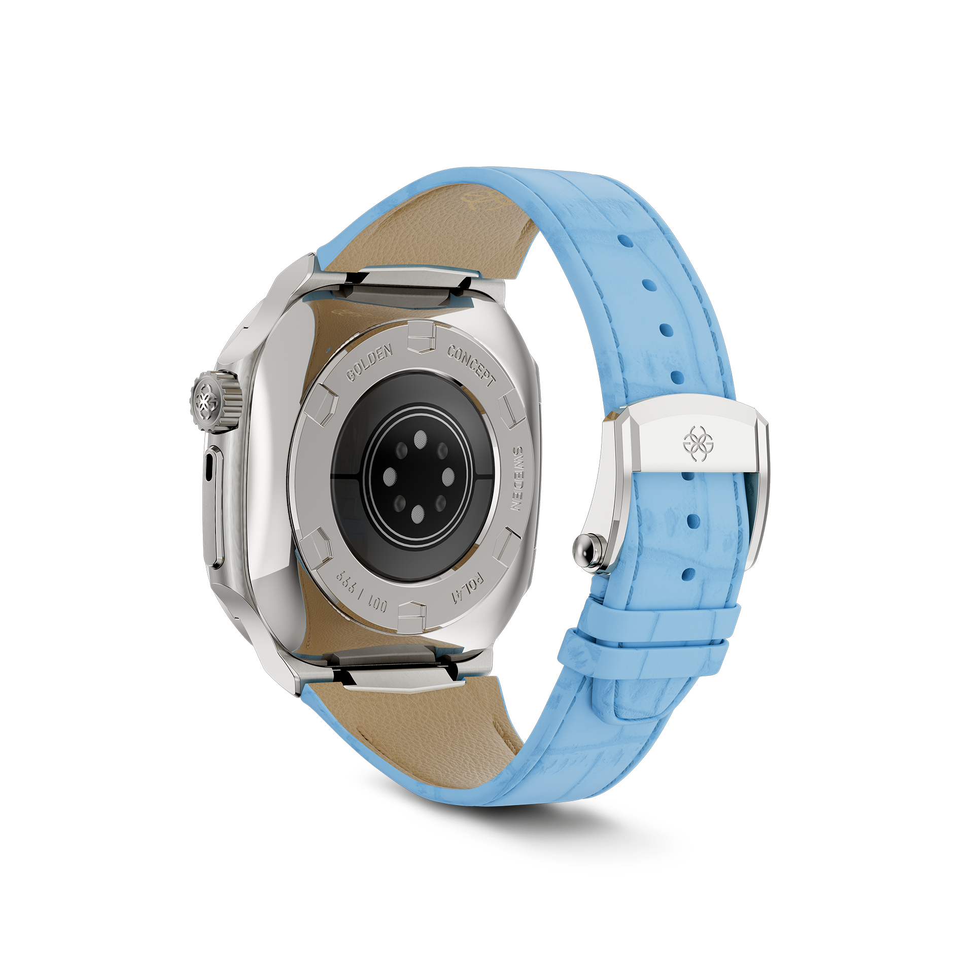 GOLDEN CONCEPT ゴールデンコンセプト Apple Watch Case - ROL41 - Silver MD