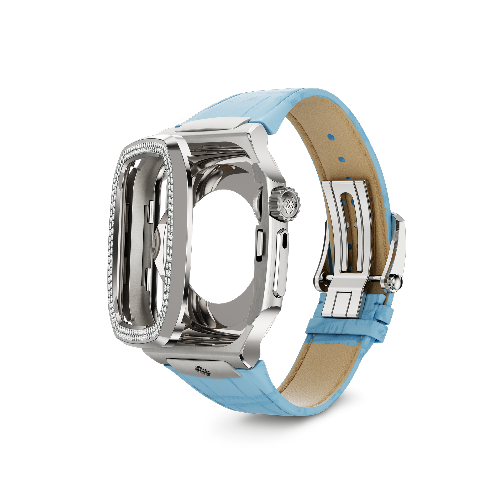 GOLDEN CONCEPT ゴールデンコンセプト Apple Watch Case - ROL41 - Silver MD