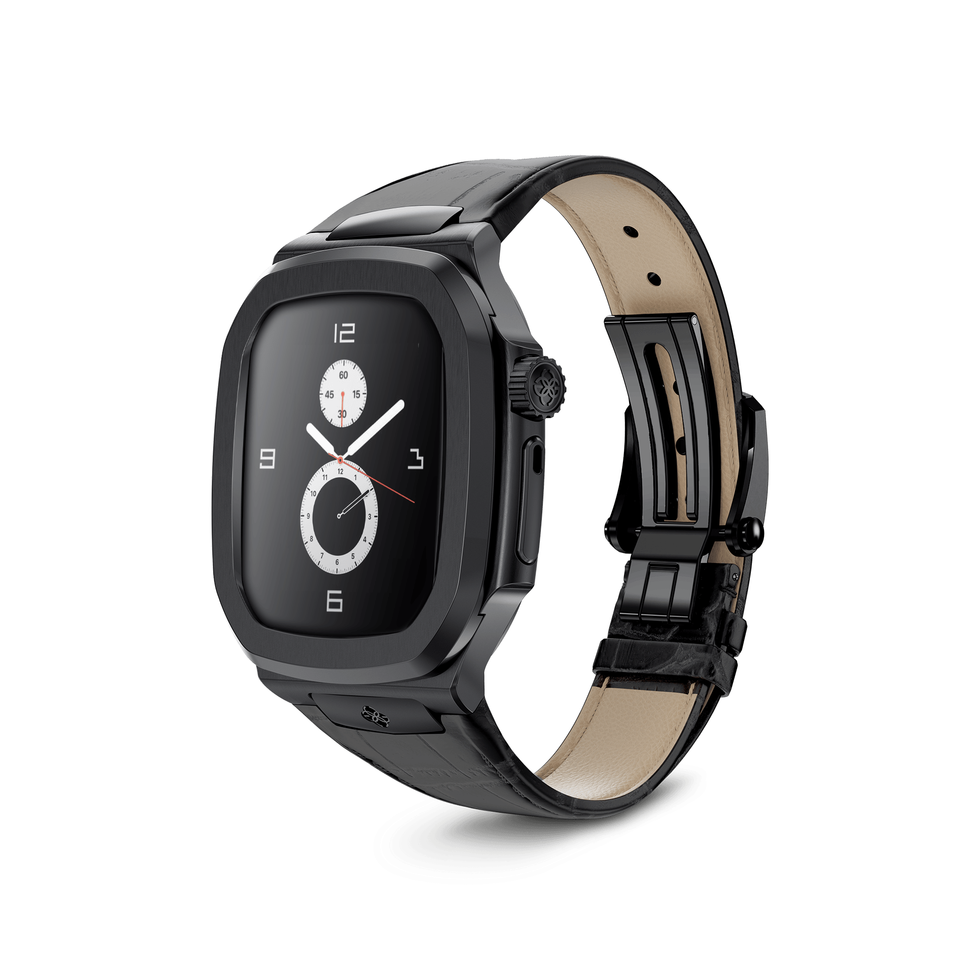 GOLDEN CONCEPT ゴールデンコンセプト Apple Watch Case - ROL45 - Black ブラック