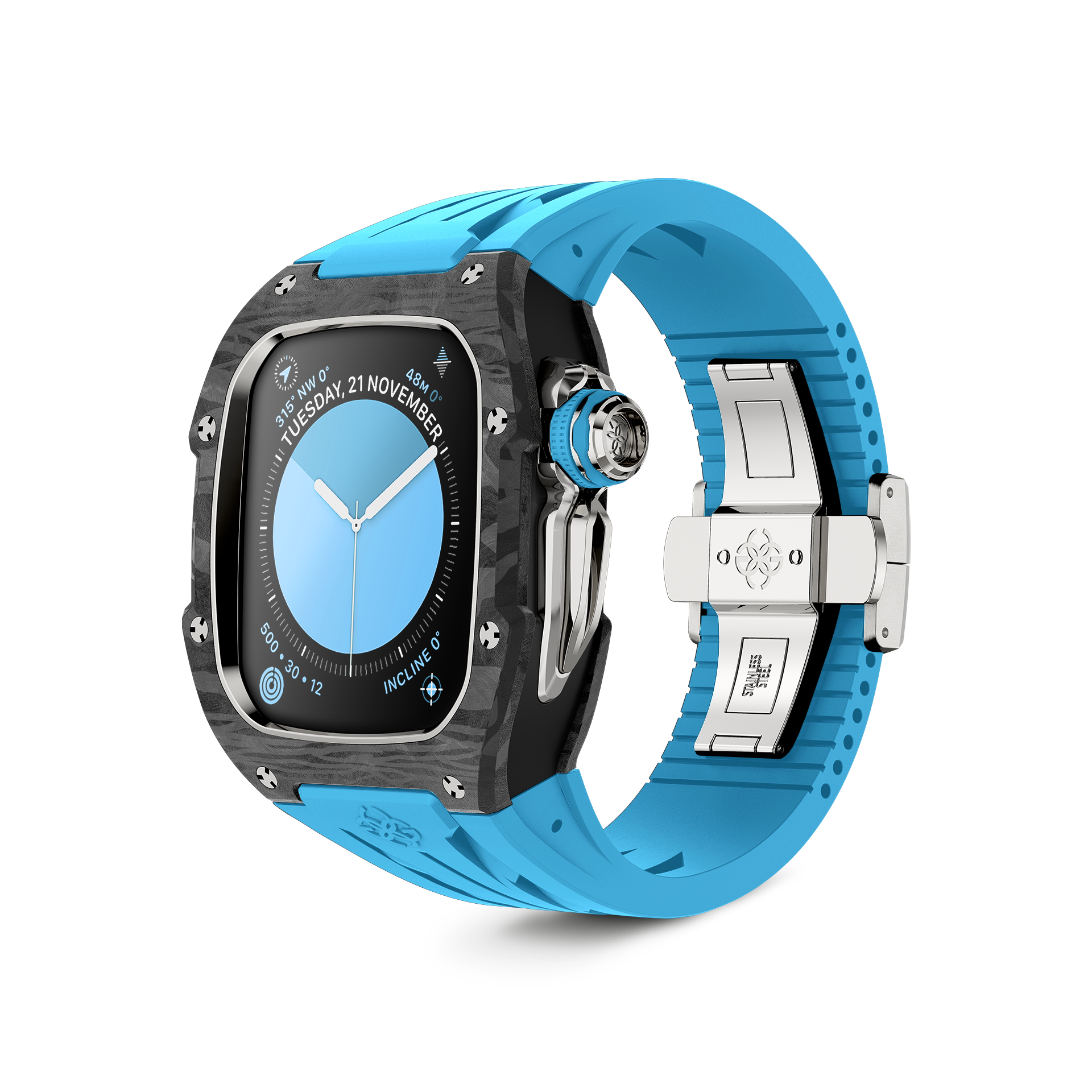 GOLDEN CONCEPT ゴールデンコンセプト Apple Watch Case / RSCIII46 - Sierra Blue ブルー