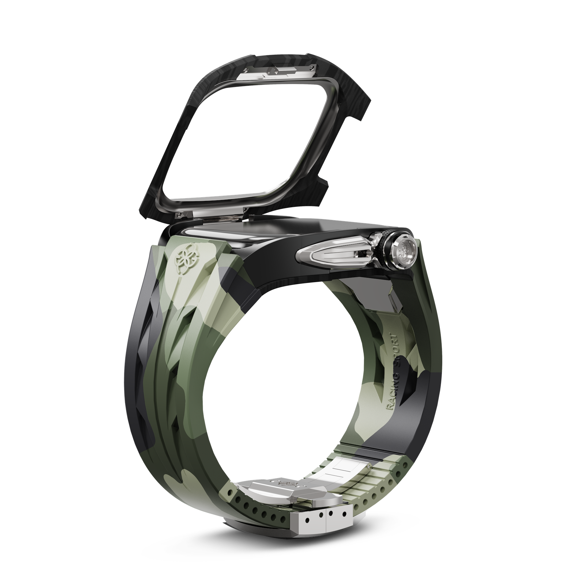 GOLDEN CONCEPT ゴールデンコンセプト Apple Watch Case / RSCIII46 - Ranger Carbon カーボン