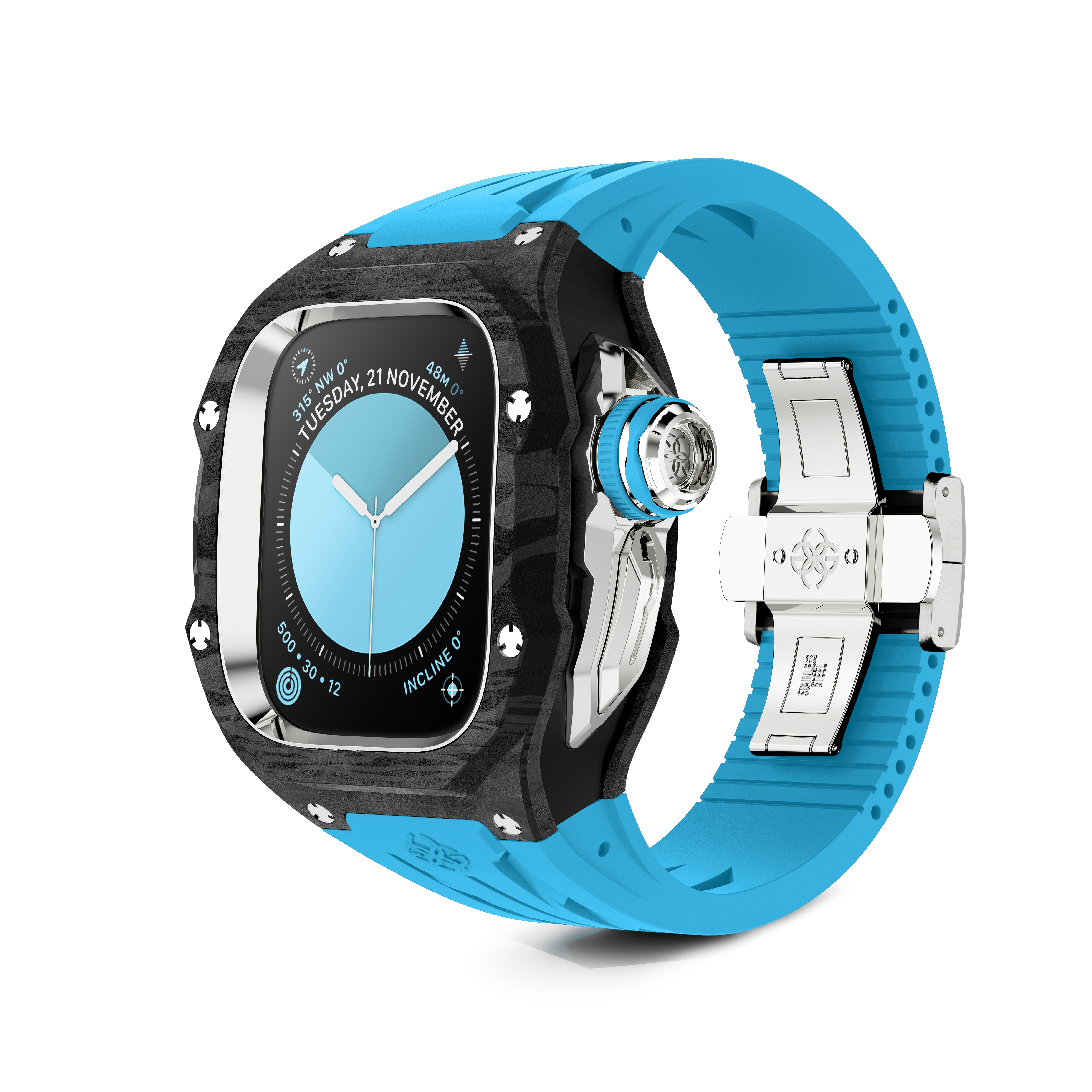 GOLDEN CONCEPT ゴールデンコンセプト Apple Watch Case / RSCIII49 - Sierra Blue ブルー