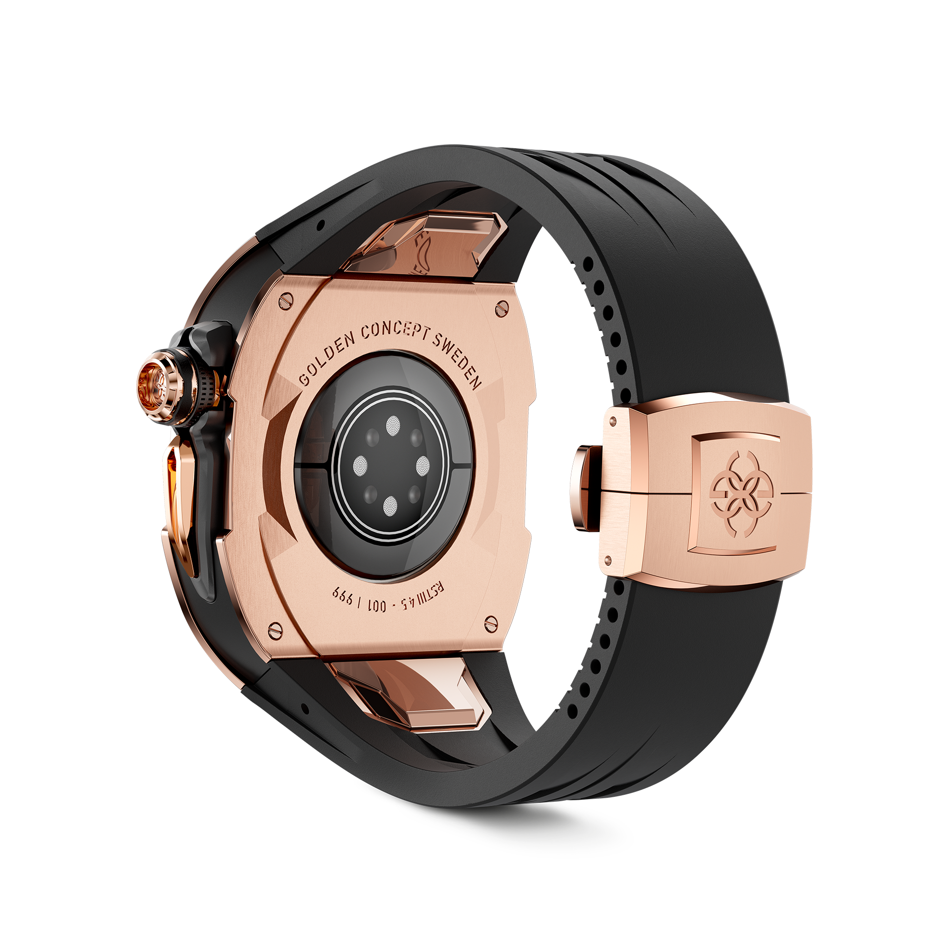 GOLDEN CONCEPT ゴールデンコンセプト Apple Watch Case / RSTIII46 - Crepe Steel スチール クレープ