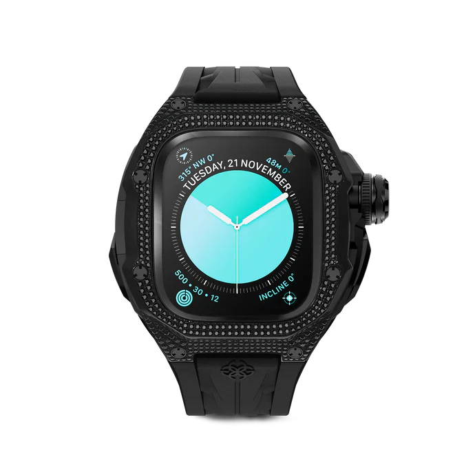 GOLDEN CONCEPT ゴールデンコンセプト Apple Watch Case / RSTIII49 - Black Phantom ファントム ブラック