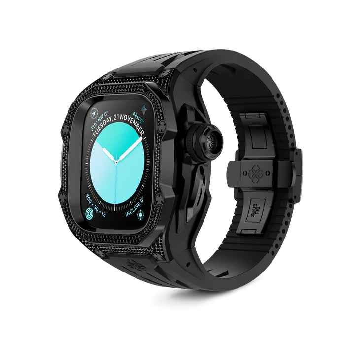GOLDEN CONCEPT ゴールデンコンセプト Apple Watch Case / RSTIII49 - Black Phantom ファントム ブラック