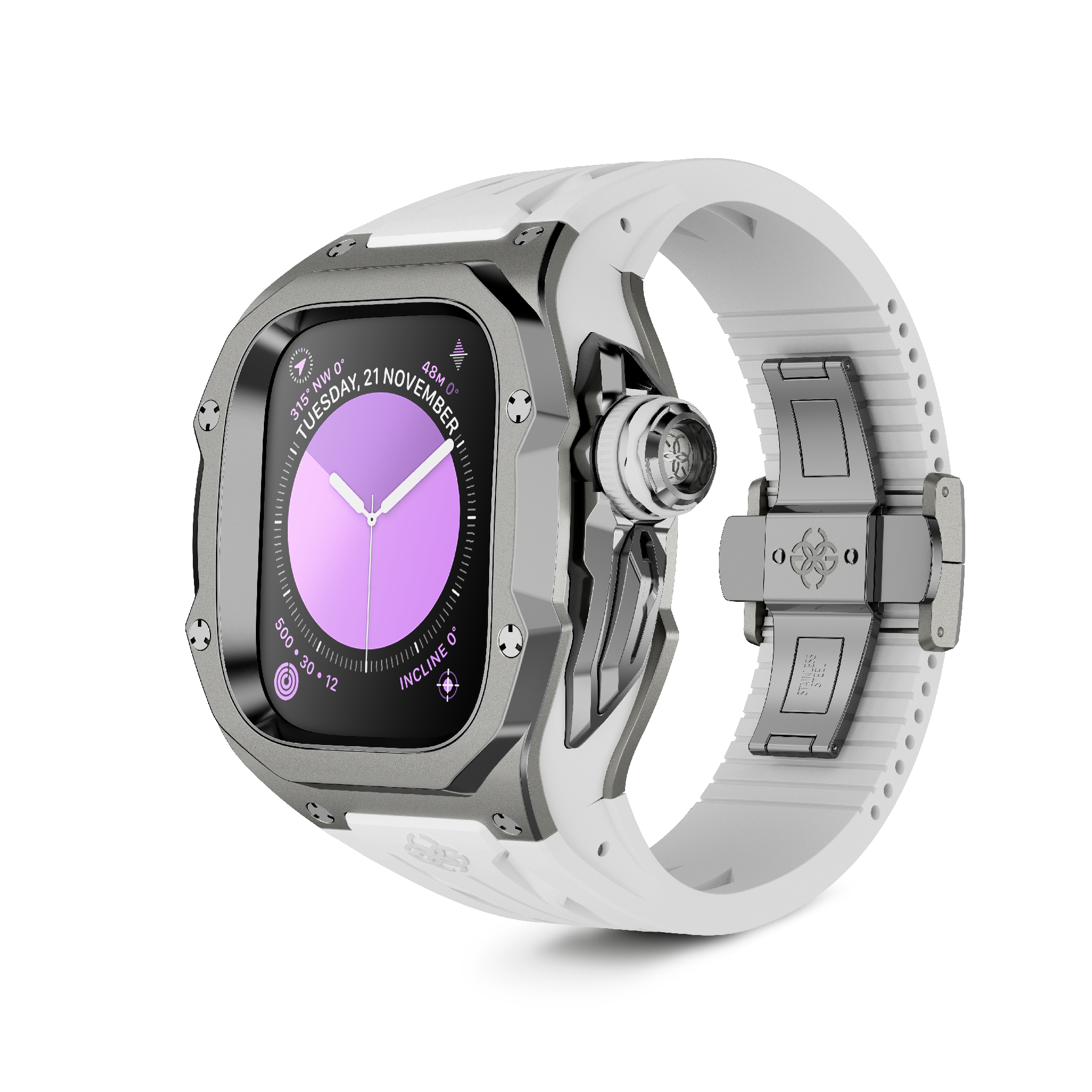 GOLDEN CONCEPT ゴールデンコンセプト Apple Watch Case / RSTIII49 - DAYTONA STEEL デイトナ スチール