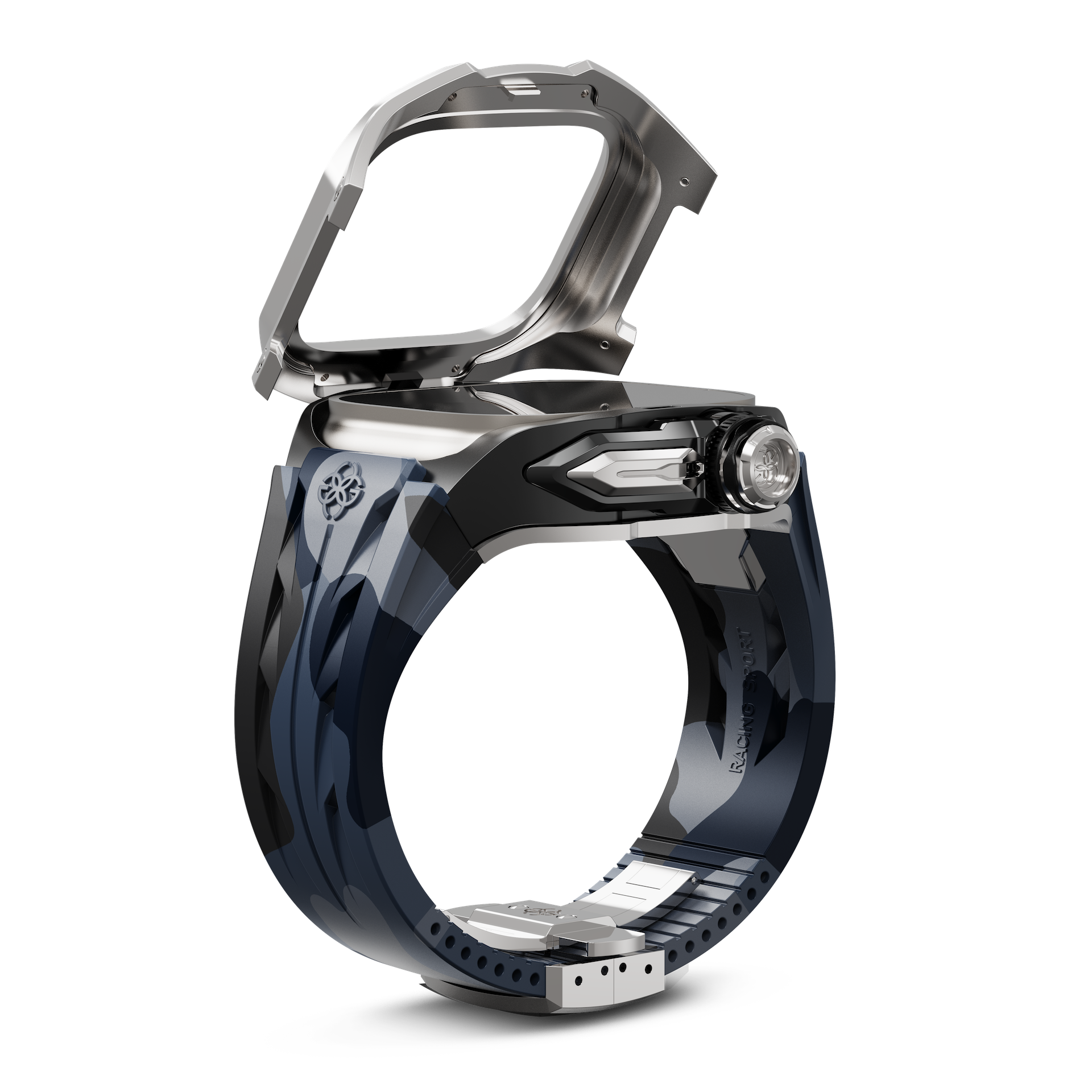GOLDEN CONCEPT ゴールデンコンセプト Apple Watch Case / RSTIII49 - Midnight Steel スチール