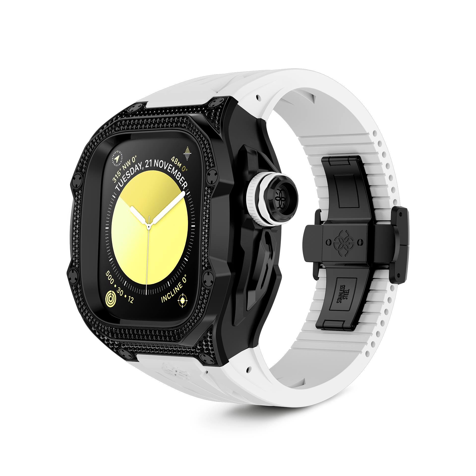 GOLDEN CONCEPT ゴールデンコンセプト Apple Watch Case / RSTIII49 - Onyx Stone ストーン オニキス