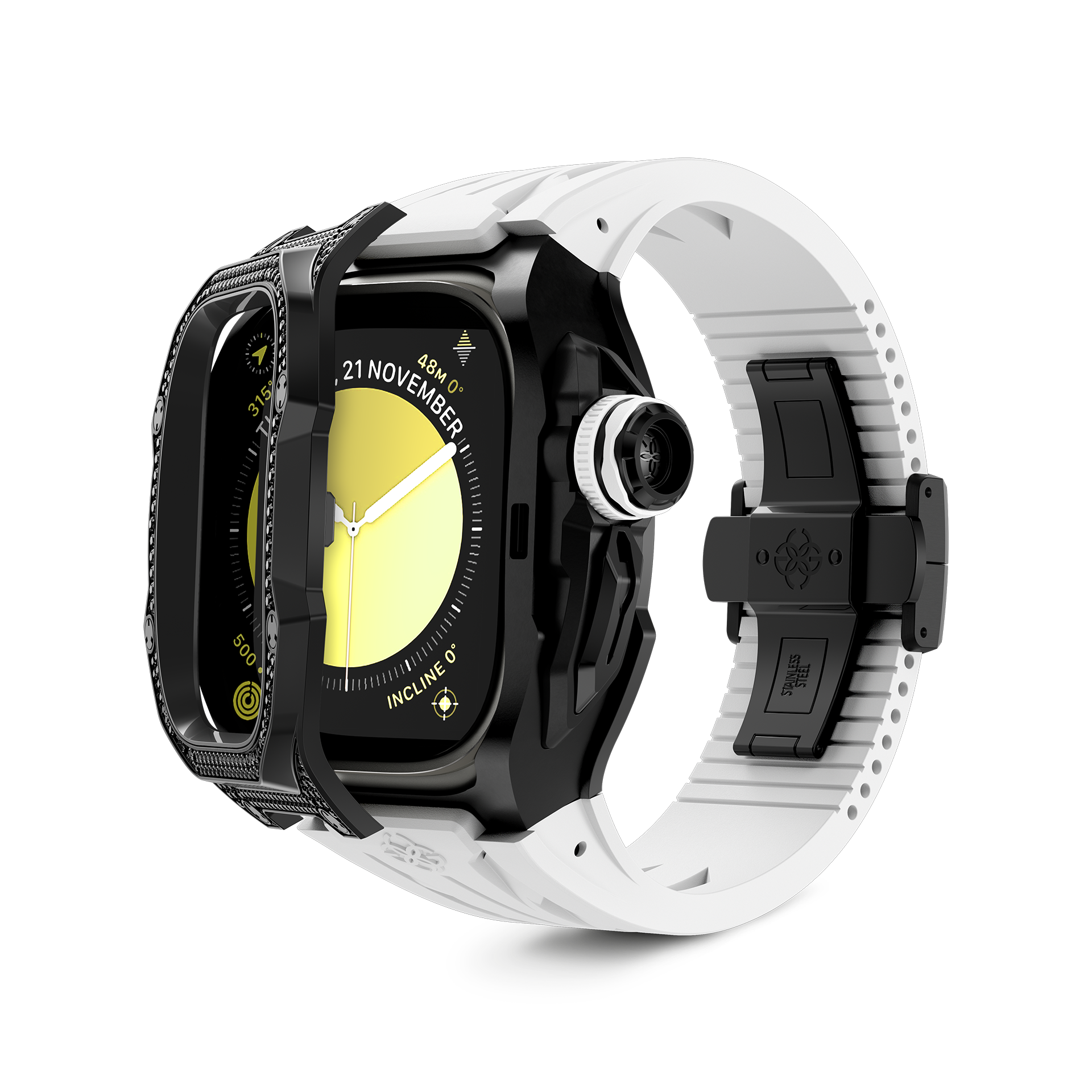 GOLDEN CONCEPT ゴールデンコンセプト Apple Watch Case / RSTIII49 - Onyx Stone ストーン オニキス