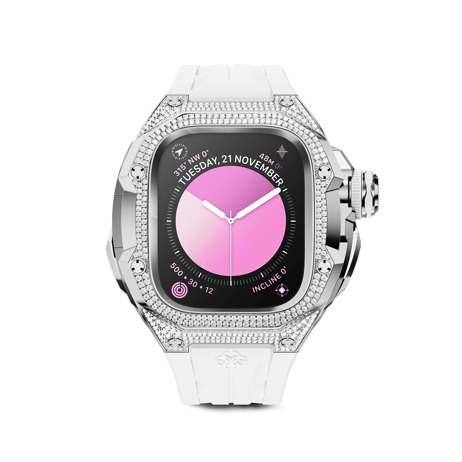 GOLDEN CONCEPT ゴールデンコンセプト Apple Watch Case / RSTIII49 - Snowflake スノーフレーク