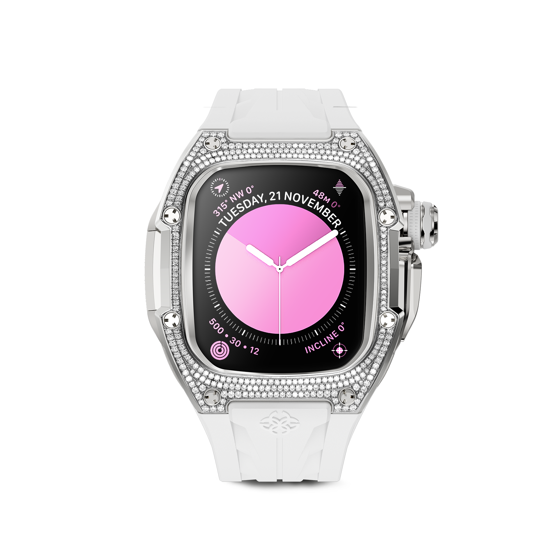 GOLDEN CONCEPT ゴールデンコンセプト Apple Watch Case / RSTIII46 - Snowflake