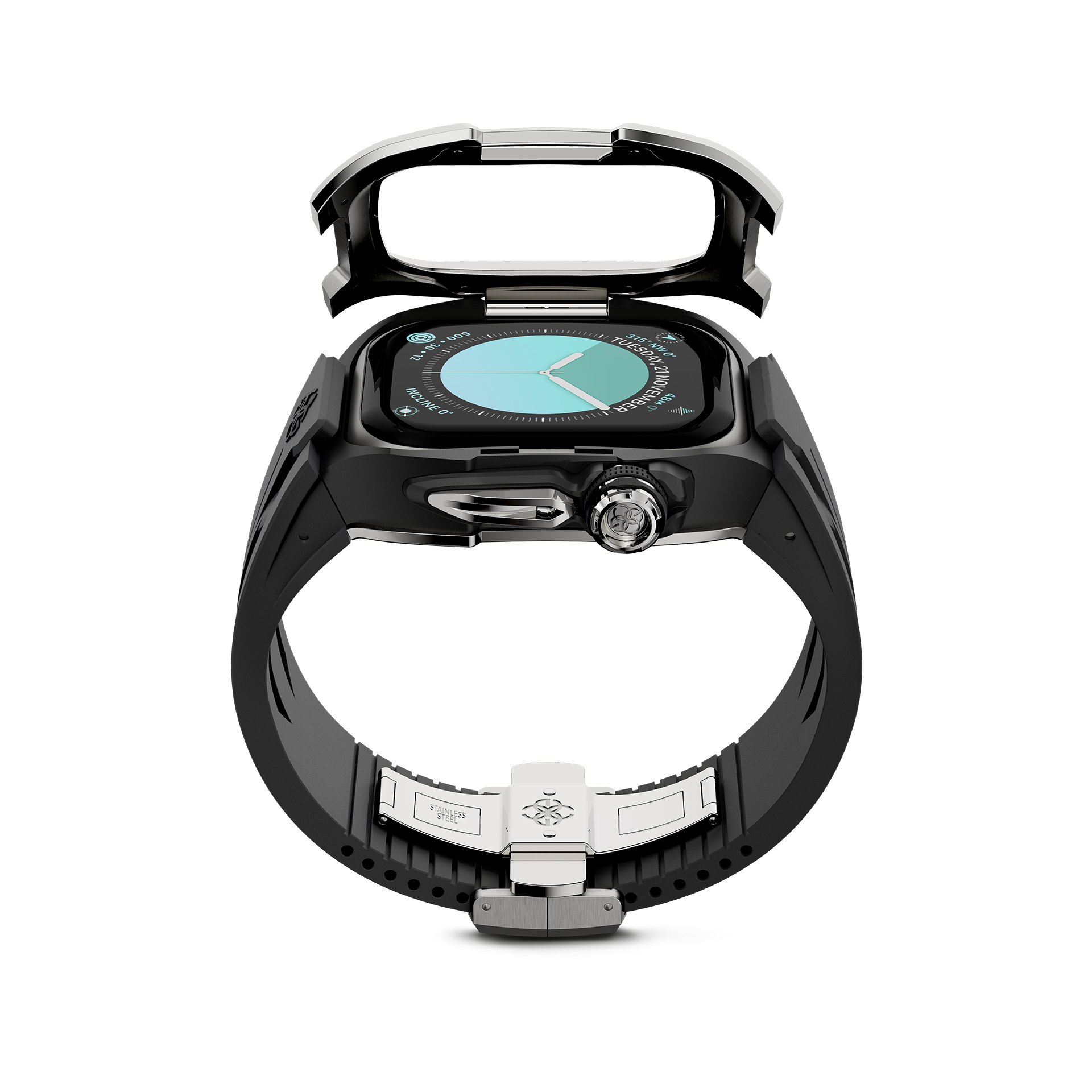 GOLDEN CONCEPT ゴールデンコンセプト Apple Watch Case / RSTIII46 - Oyama Steel スチール オーヤマ