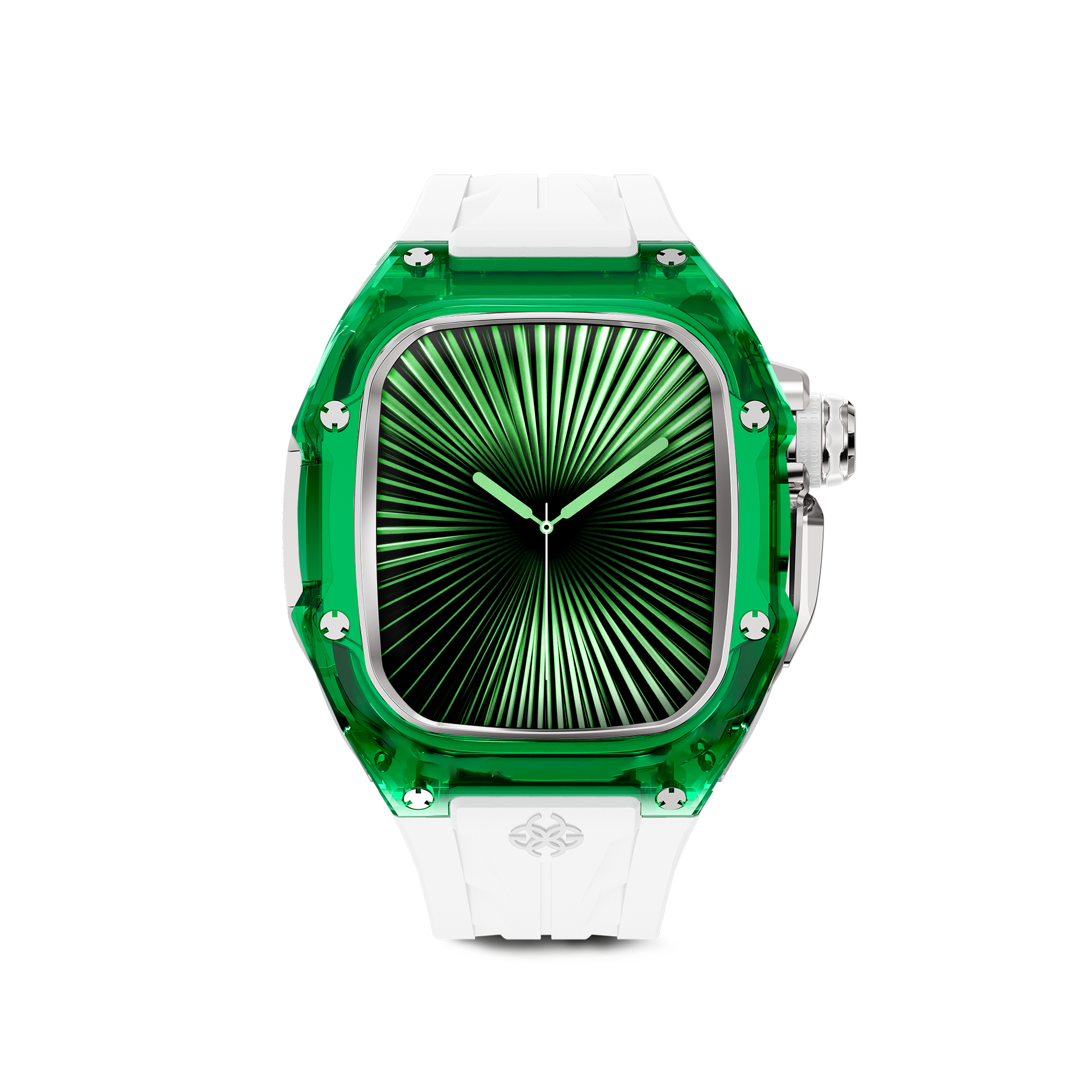 GOLDEN CONCEPT ゴールデンコンセプト Apple Watch Case / RSTRIII46 - SAPPHIRE GREEN サファイア グリーン