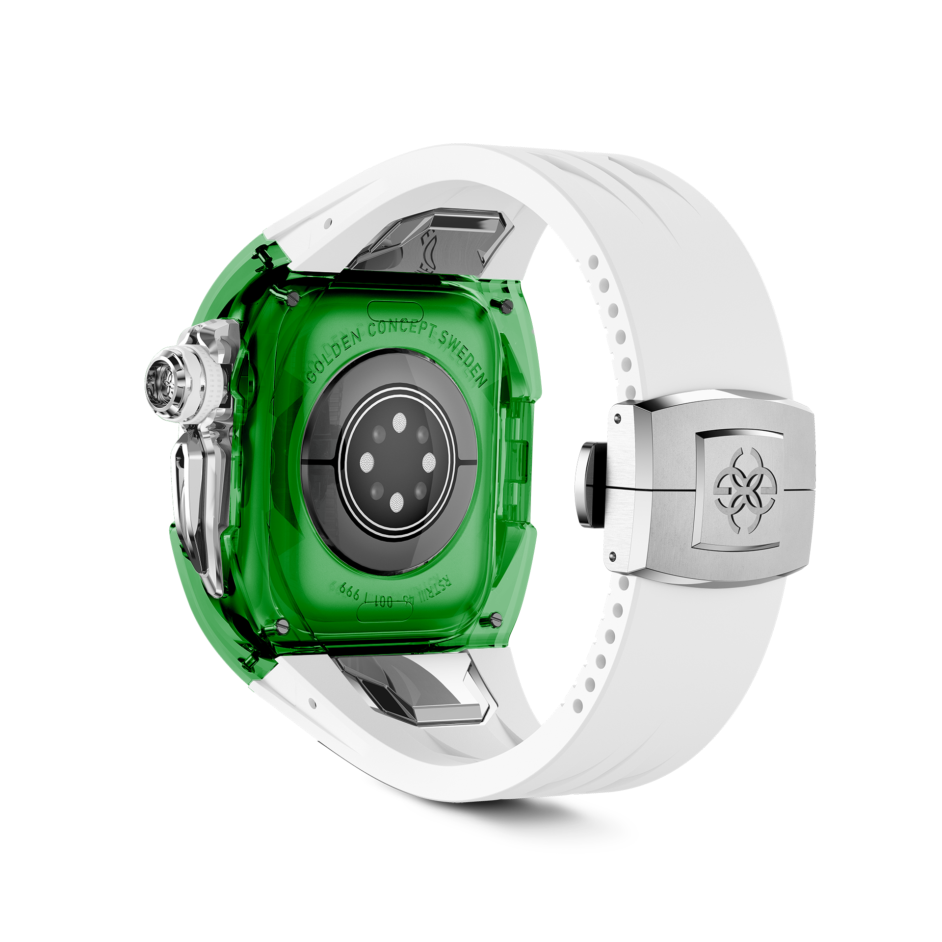 GOLDEN CONCEPT ゴールデンコンセプト Apple Watch Case / RSTRIII46 - SAPPHIRE GREEN サファイア グリーン