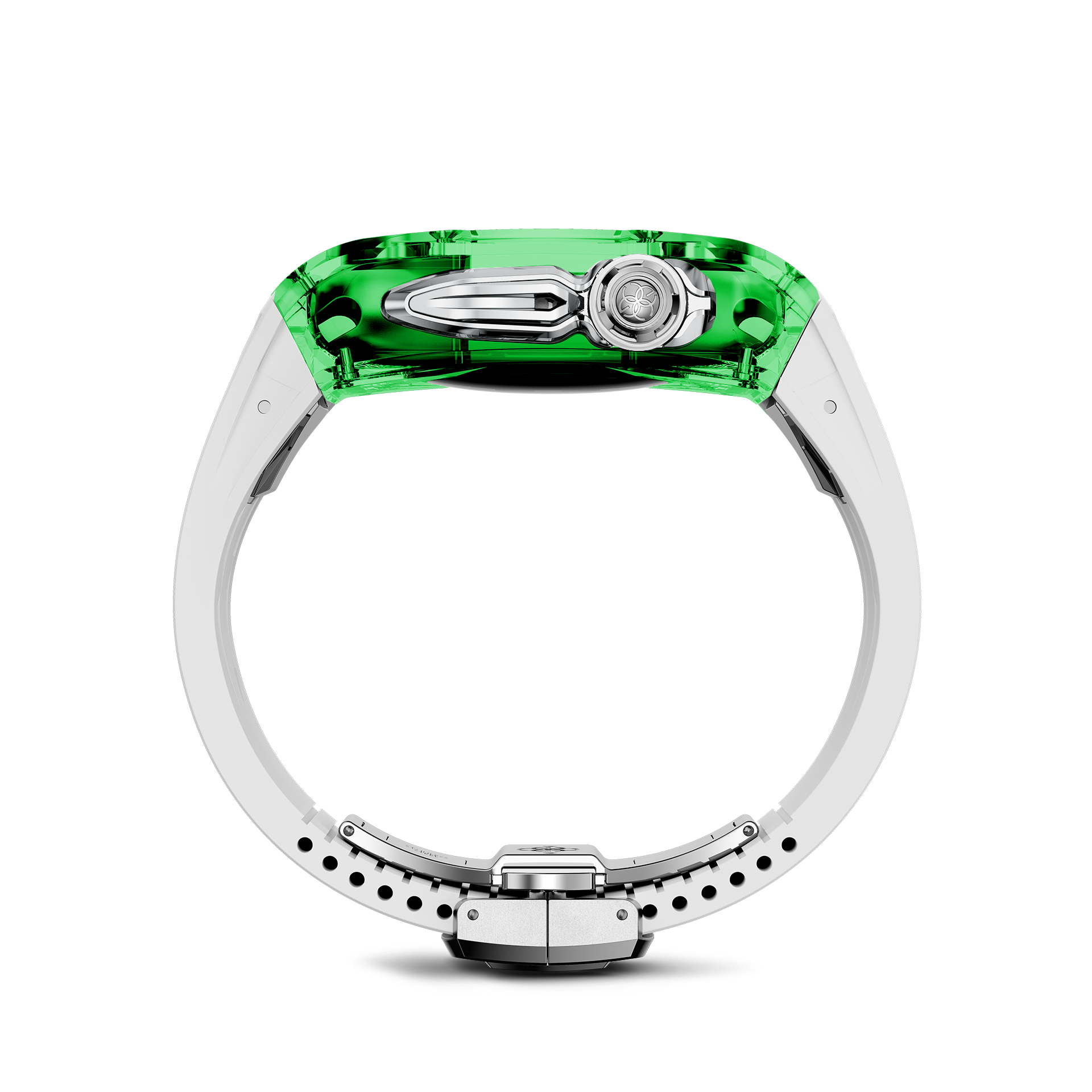 GOLDEN CONCEPT ゴールデンコンセプト Apple Watch Case / RSTRIII46 - SAPPHIRE GREEN サファイア グリーン
