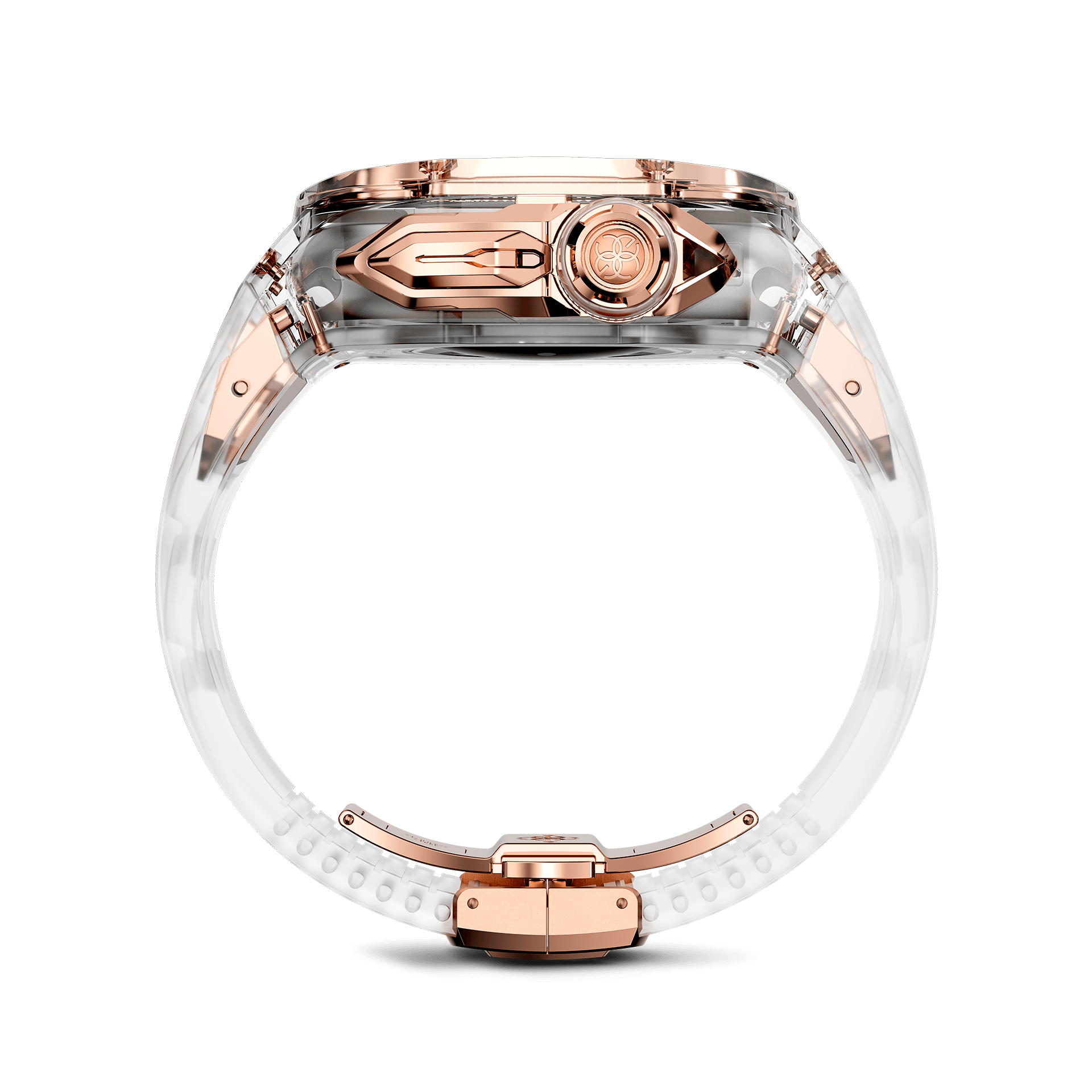 GOLDEN CONCEPT ゴールデンコンセプト Apple Watch Case / RSTRIII49 - CRYSTAL ROSE クリスタル ローズ