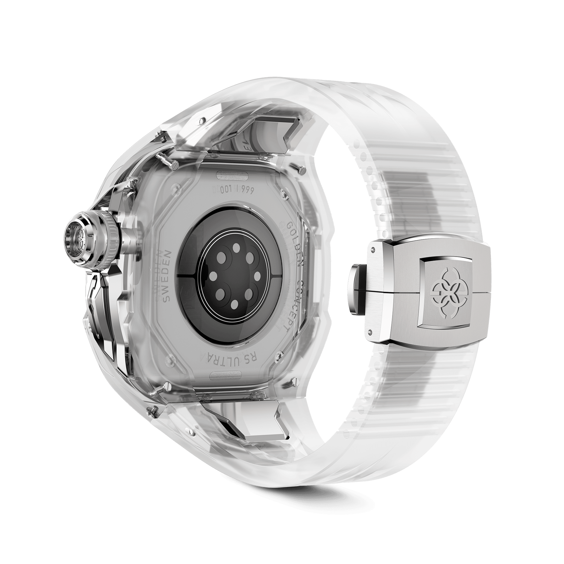 GOLDEN CONCEPT ゴールデンコンセプト Apple Watch Case / RSTRIII49 - CRYSTAL STEEL