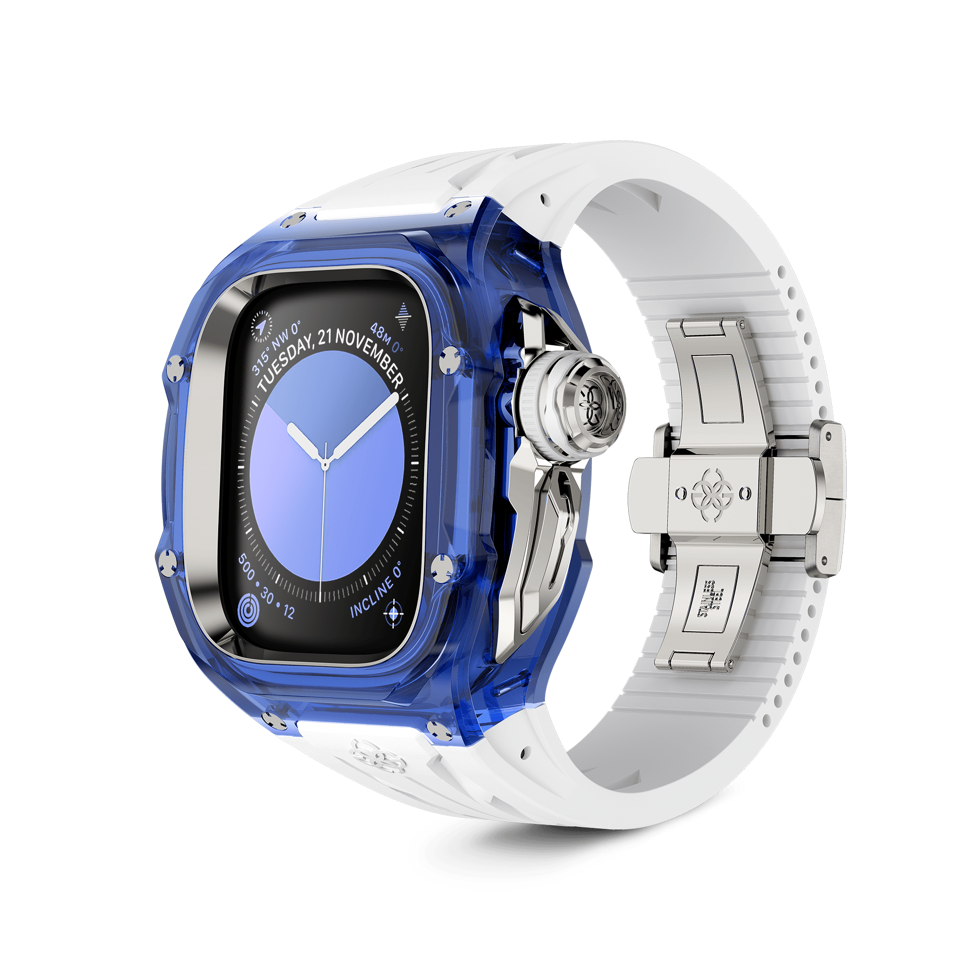 GOLDEN CONCEPT ゴールデンコンセプト Apple Watch Case / RSTRIII49 - SAPPHIRE BLUE サファイア ブルー