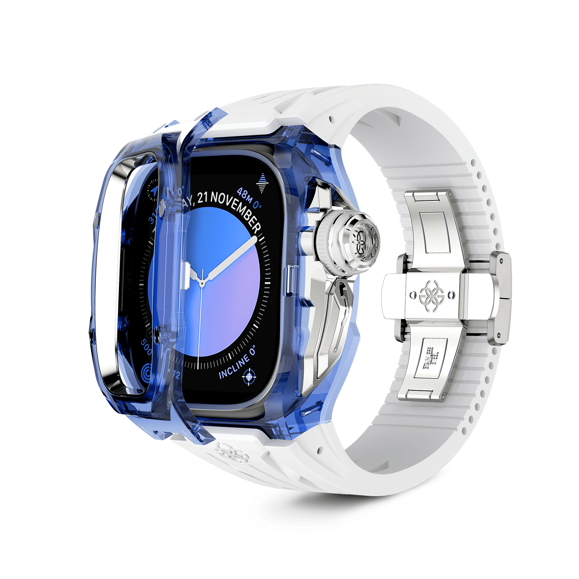 GOLDEN CONCEPT ゴールデンコンセプト Apple Watch Case / RSTRIII49 - SAPPHIRE BLUE サファイア ブルー
