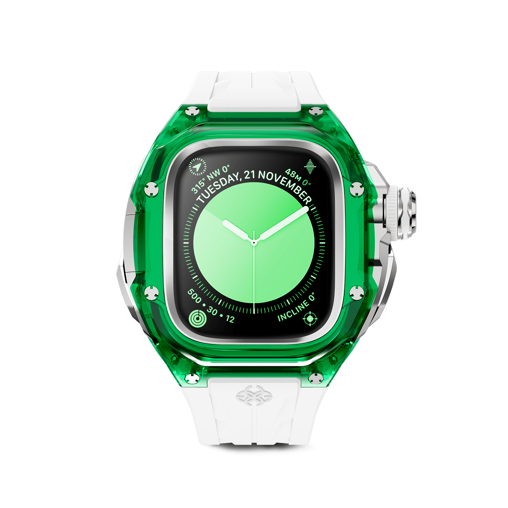 GOLDEN CONCEPT ゴールデンコンセプト Apple Watch Case / RSTRIII49 - SAPPHIRE GREEN サファイア グリーン