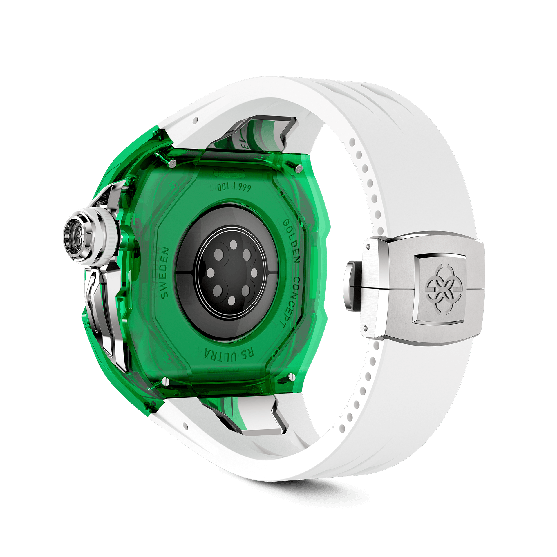 GOLDEN CONCEPT ゴールデンコンセプト Apple Watch Case / RSTRIII49 - SAPPHIRE GREEN サファイア グリーン