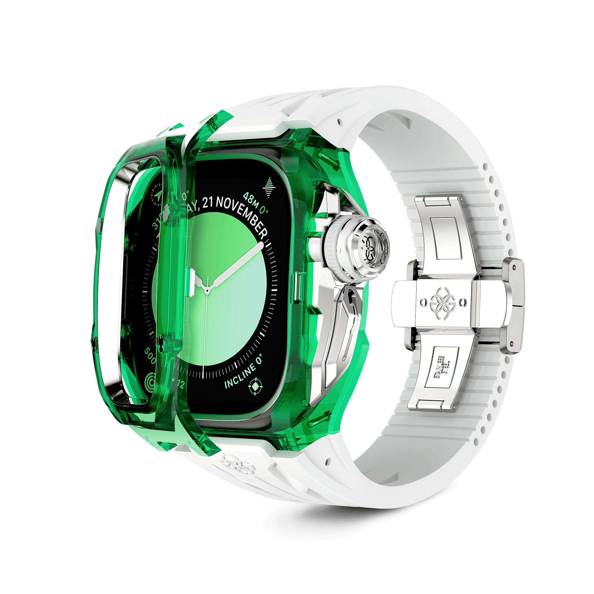 GOLDEN CONCEPT ゴールデンコンセプト Apple Watch Case / RSTRIII49 - SAPPHIRE GREEN サファイア グリーン